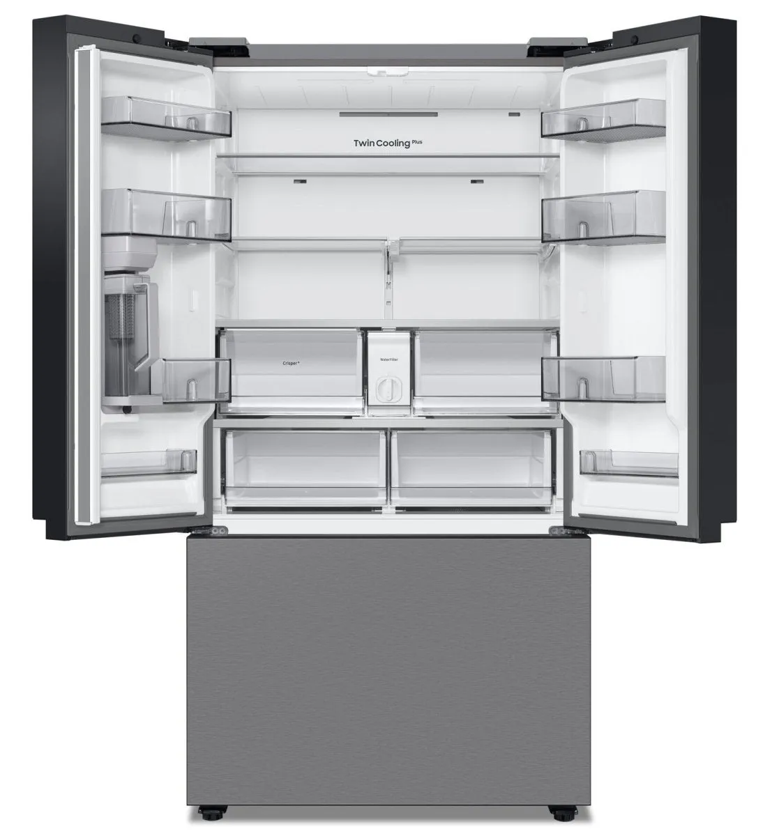 RF30BB6200QLAA - REFRIGERATORS - Samsung - French 3-Door - Stainless Steel - Open Box