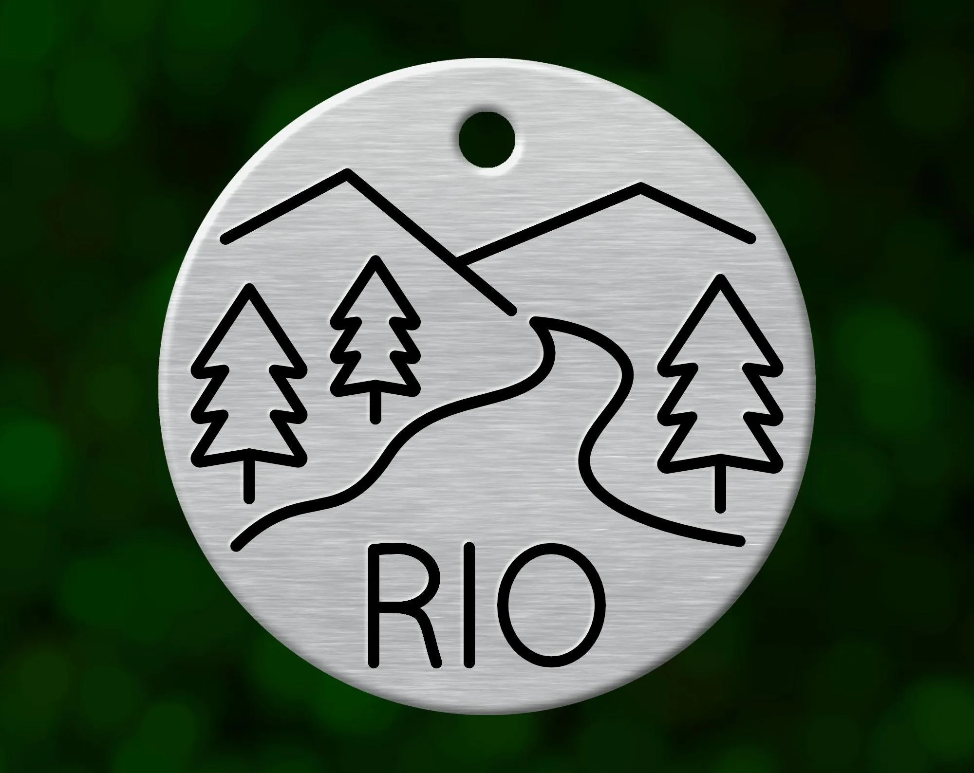 River Dog Tag