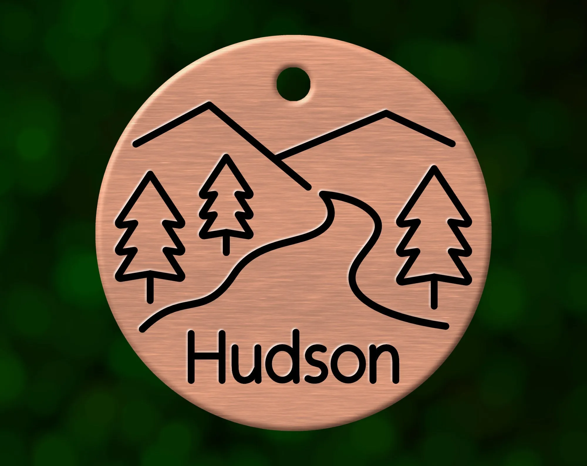 River Dog Tag