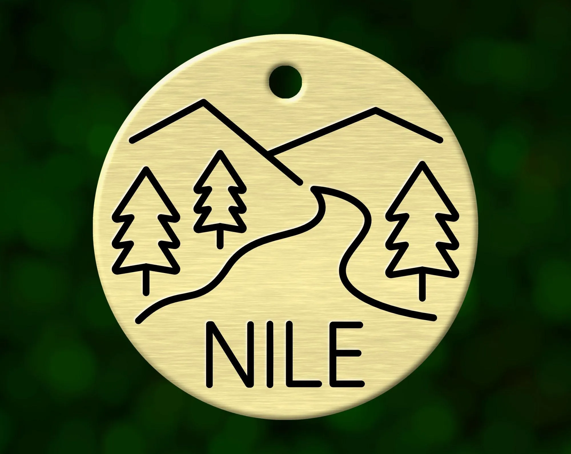 River Dog Tag