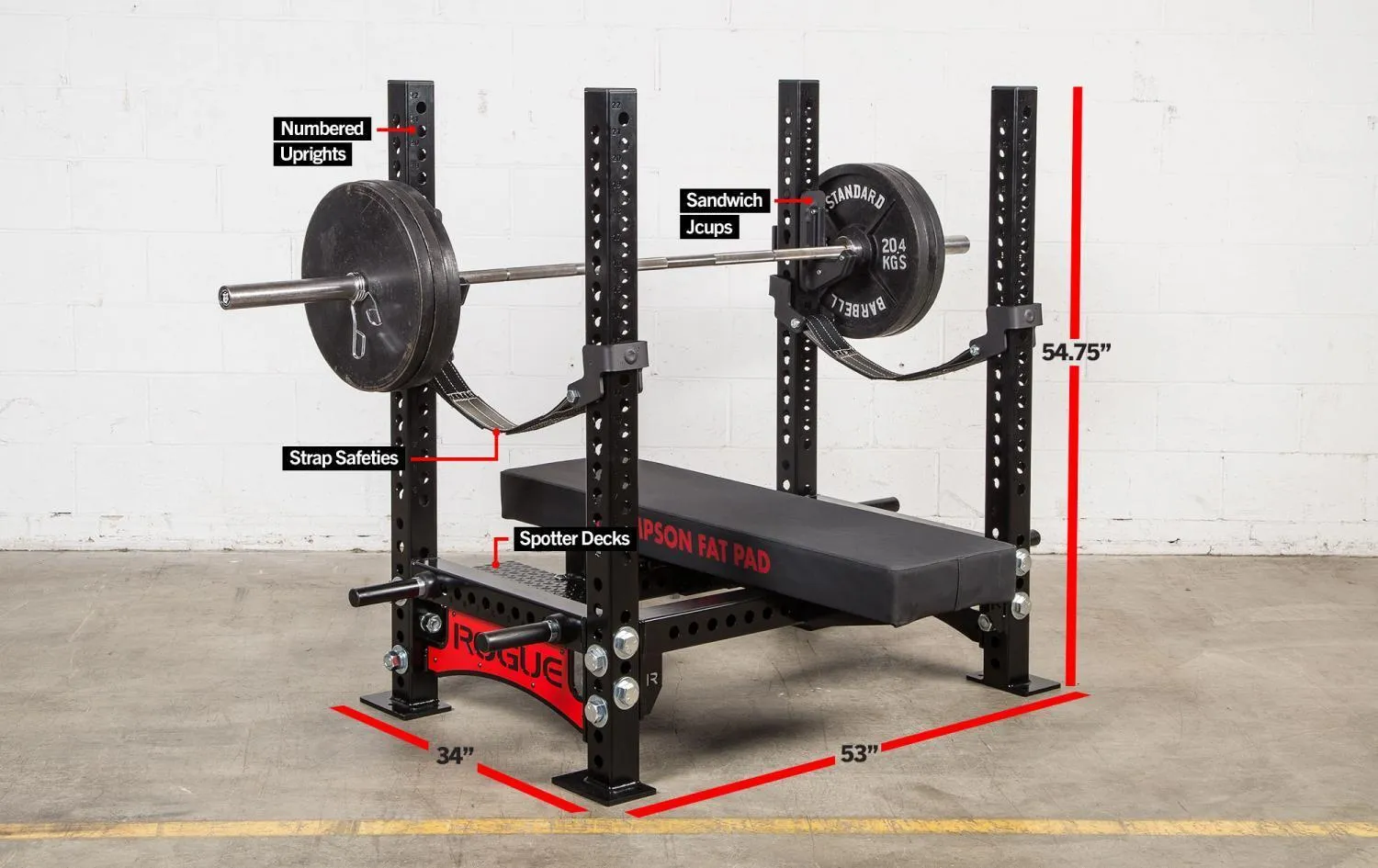Rogue Monster Westside Bench