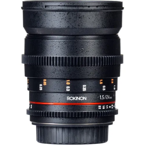 Rokinon 24mm T1.5 Cine ED AS IF UMC Lens for Sony E Mount