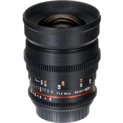 Rokinon 24mm T1.5 Cine ED AS IF UMC Lens for Sony E Mount