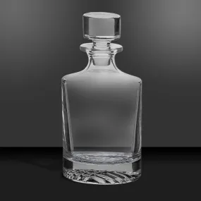 Round Glass Whiskey Decanter  in Gift Box