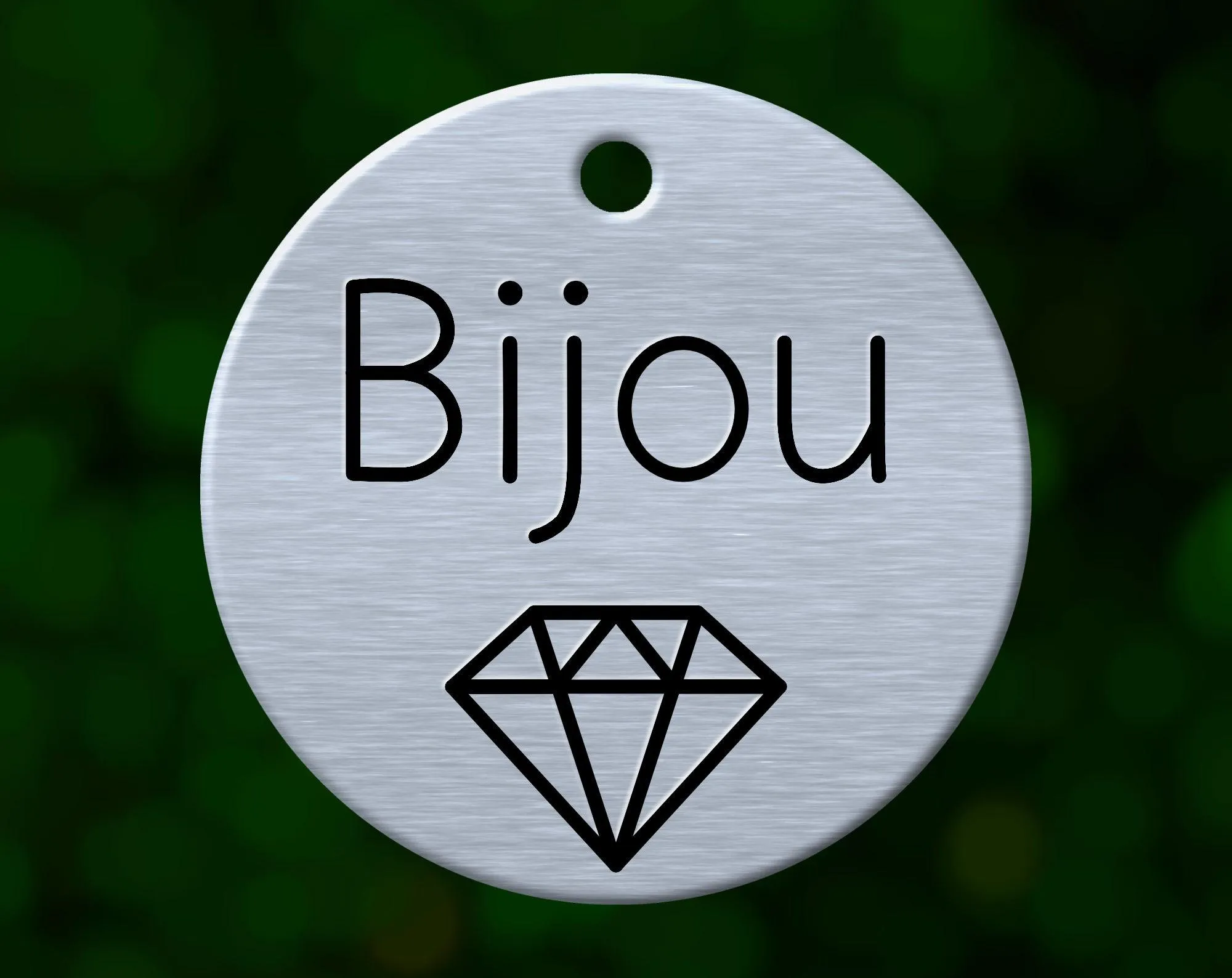 Ruby Dog Tag