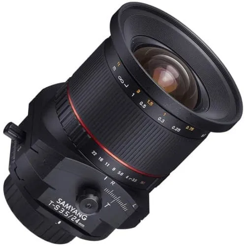 Samyang 24mm F3.5 Tilt & Shift ED AS UMC Sony E Full Frame Camera Lens