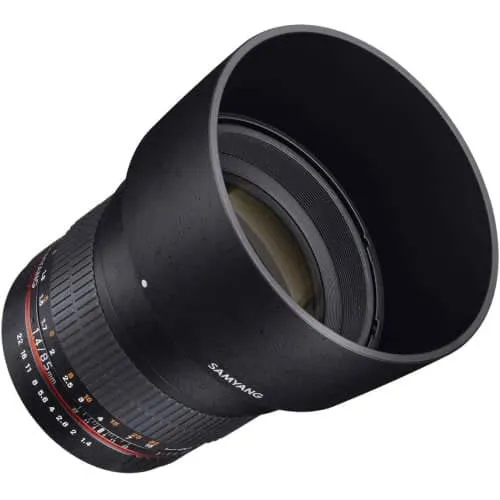 Samyang 85mm F1.4 UMC II Nikon AE Full Frame Camera Lens
