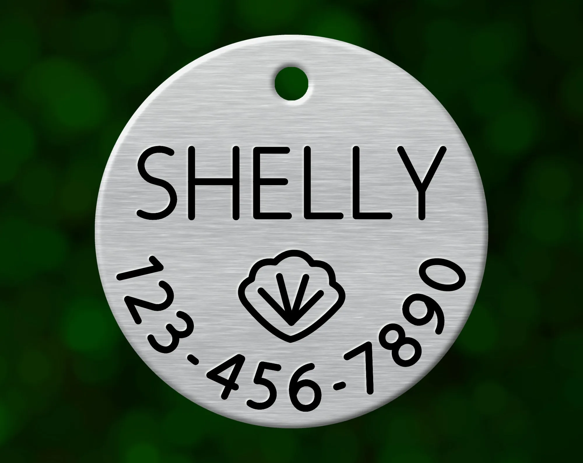 Seashell Dog Tag