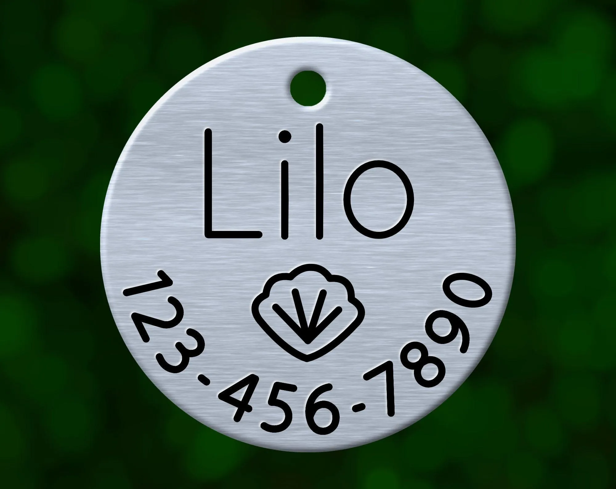 Seashell Dog Tag