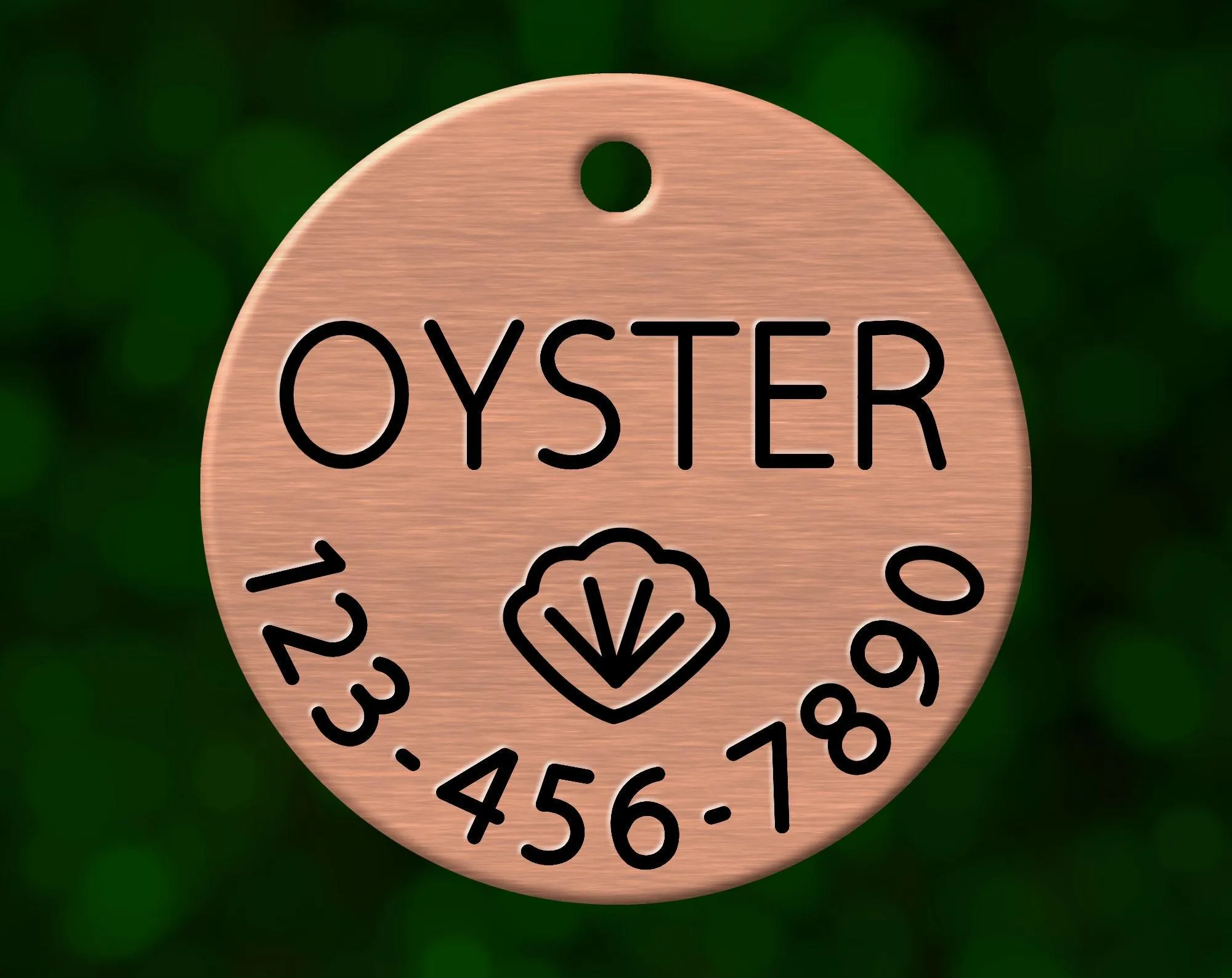 Seashell Dog Tag