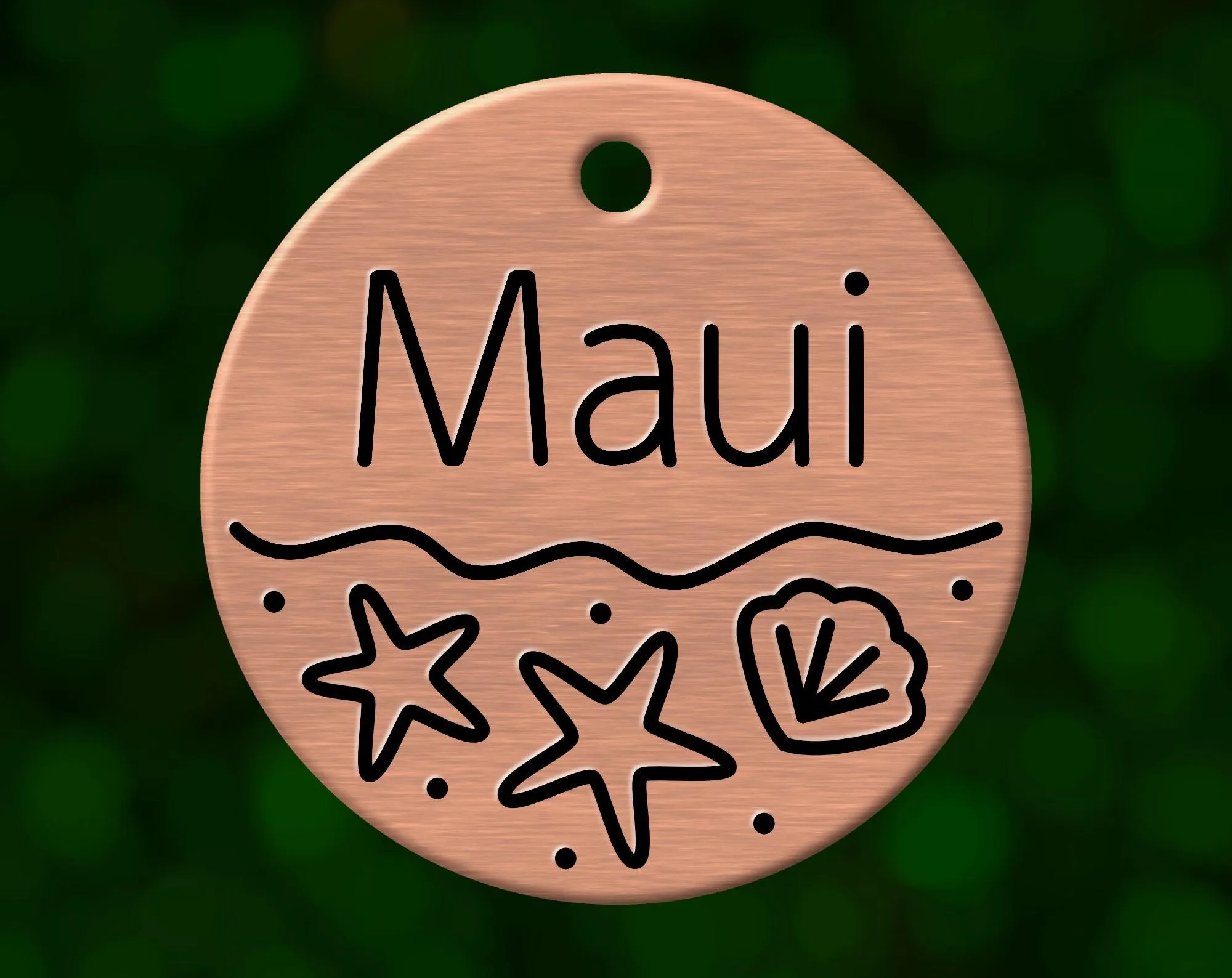 Seashore Dog Tag