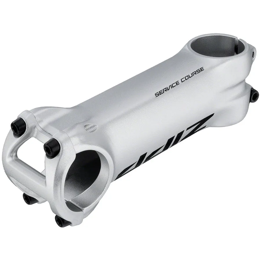 Service Course Bike Stem - 31.8 Clamp,  /-6, 1 1/8", Aluminum, Silver