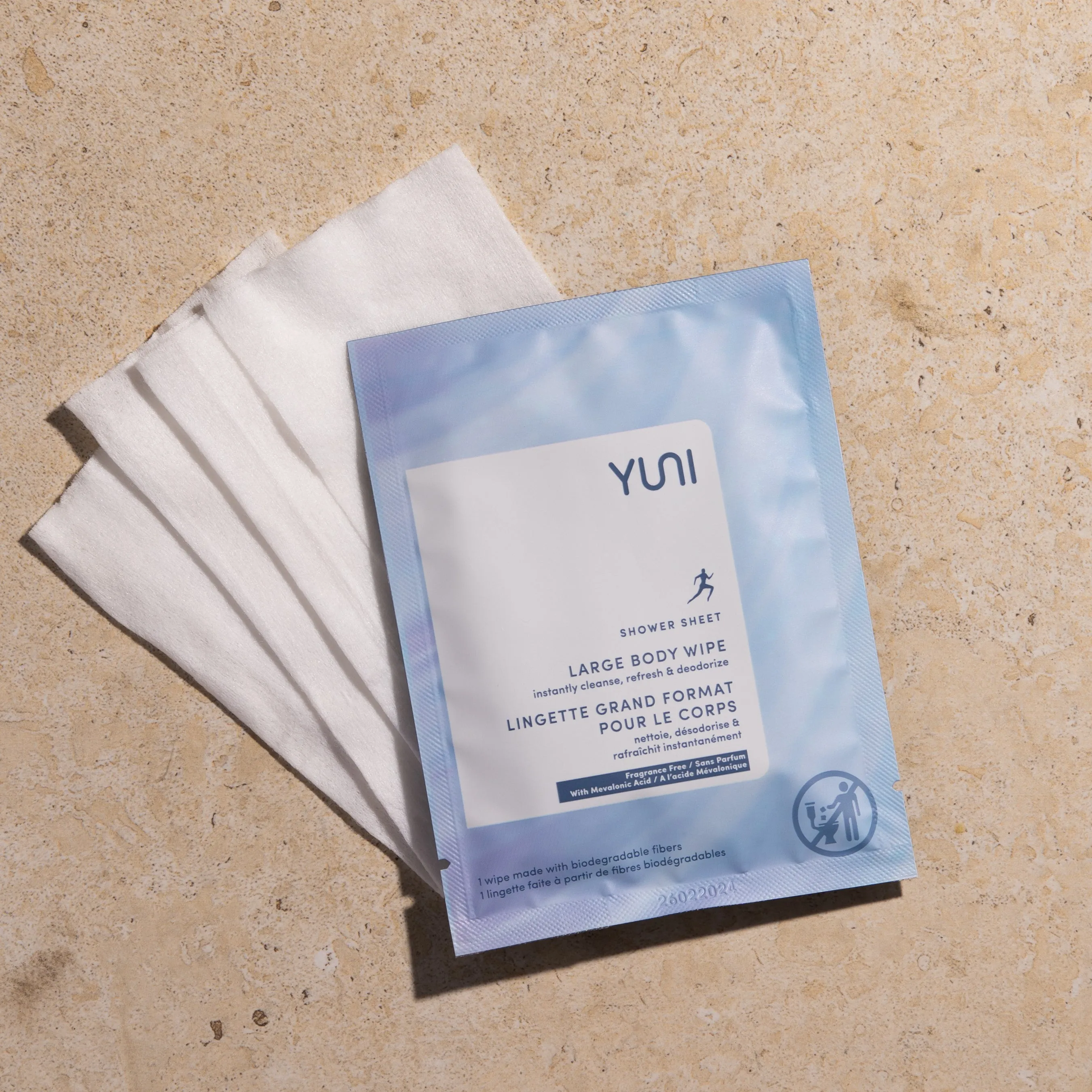 Shower Sheets - Unscented