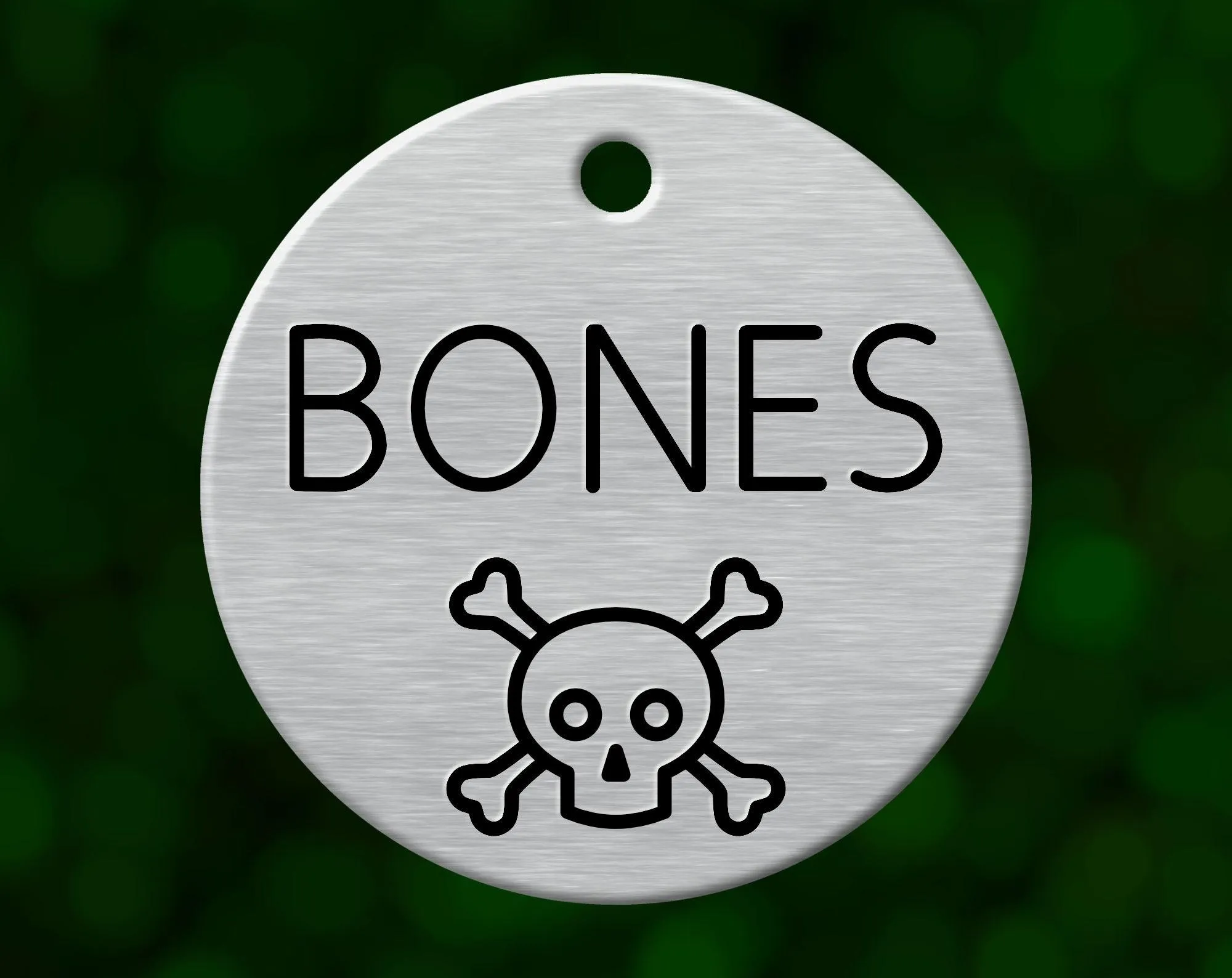 Skull Dog Tag