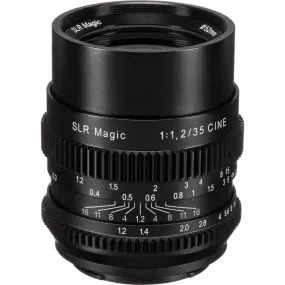 SLR Magic Cine 35mm f/1.2 FE Lens for Sony E-Mount