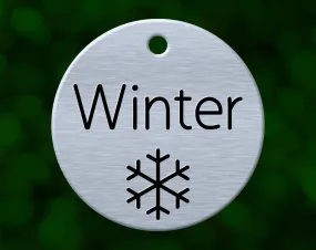 Snowflake Dog Tag