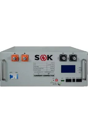 SOK Current Connected Battery 100Ah 48V Rack Mounted Battery