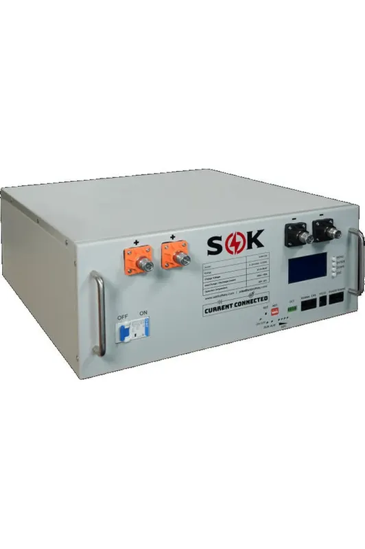 SOK Current Connected Battery 100Ah 48V Rack Mounted Battery