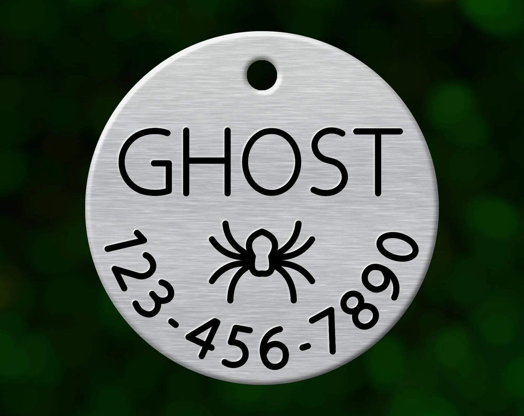 Spider Dog Tag
