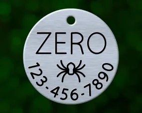 Spider Dog Tag