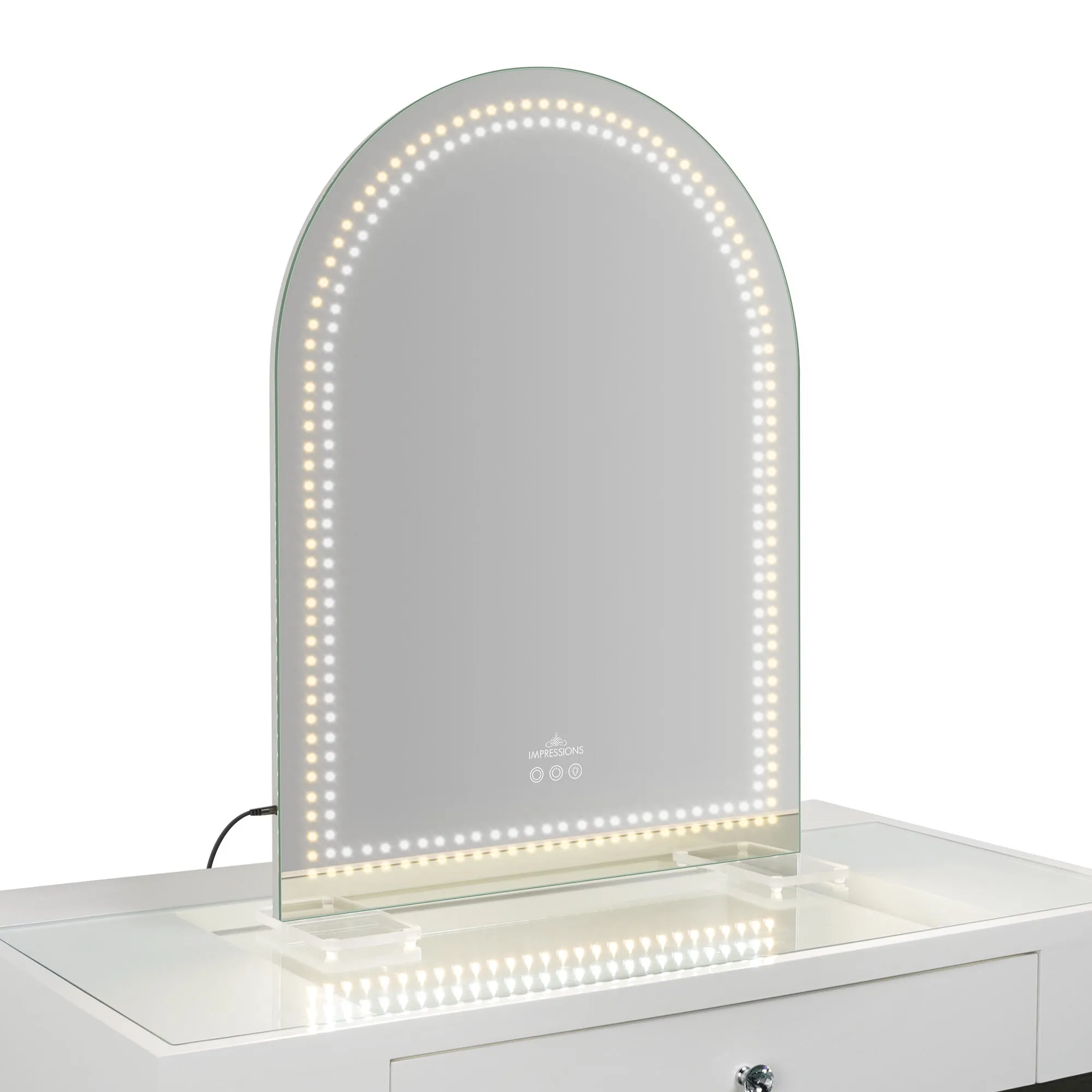 Stage Lite Arch Vanity Mirror