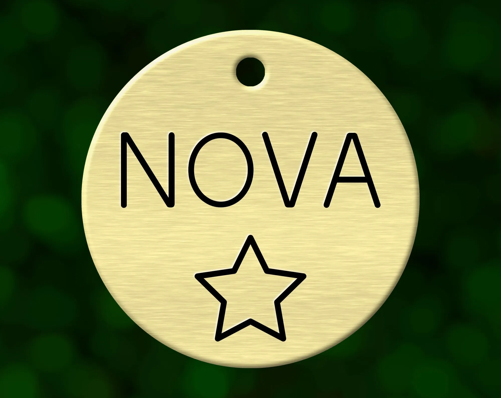 Star Dog Tag