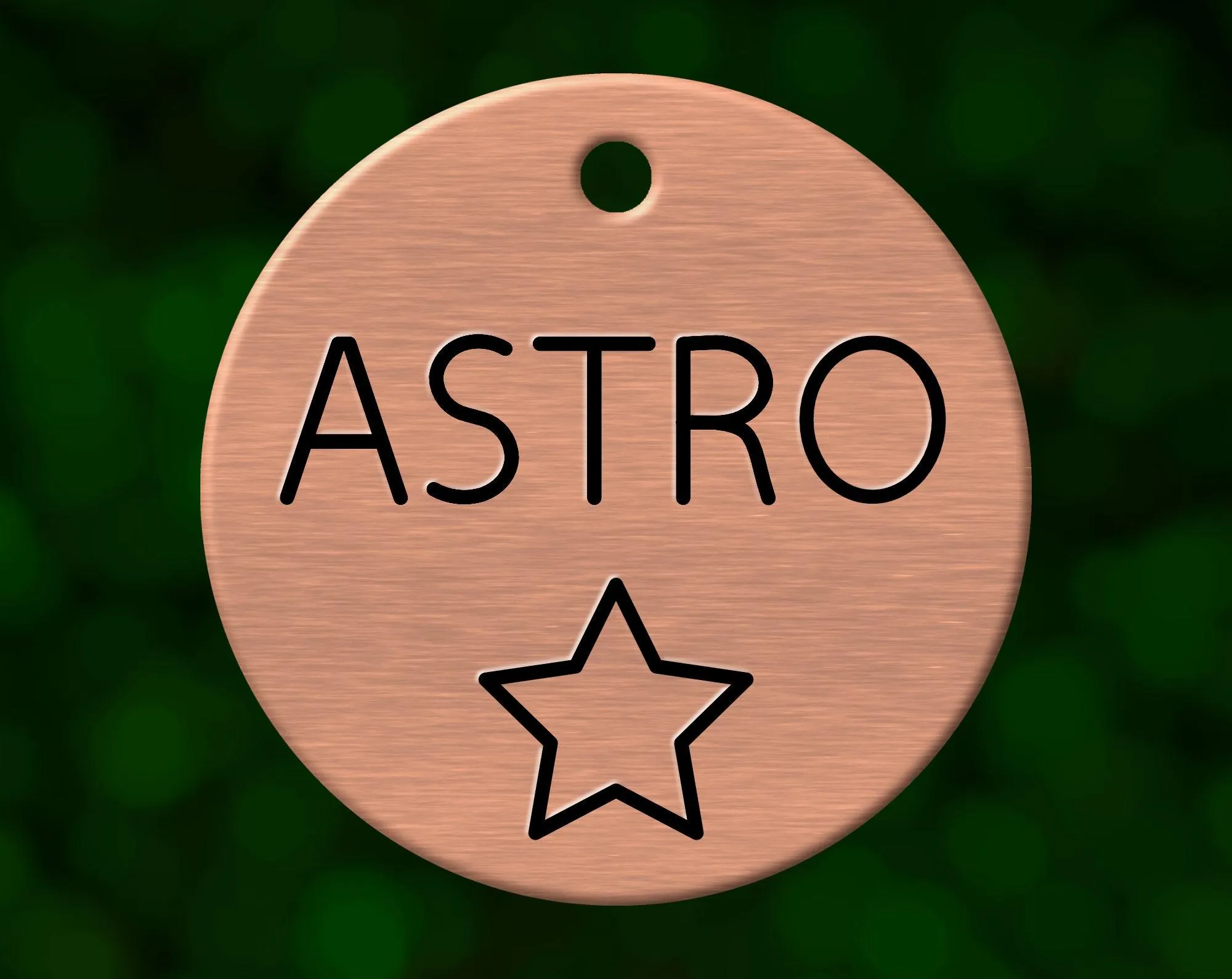 Star Dog Tag