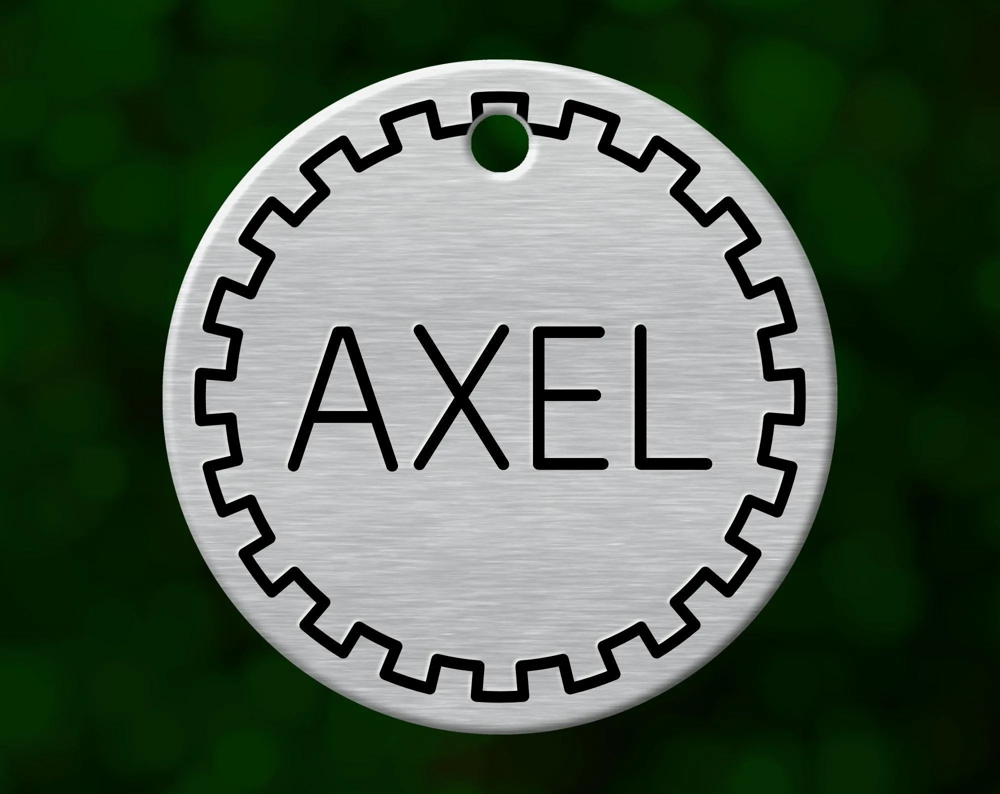 Steampunk Dog Tag