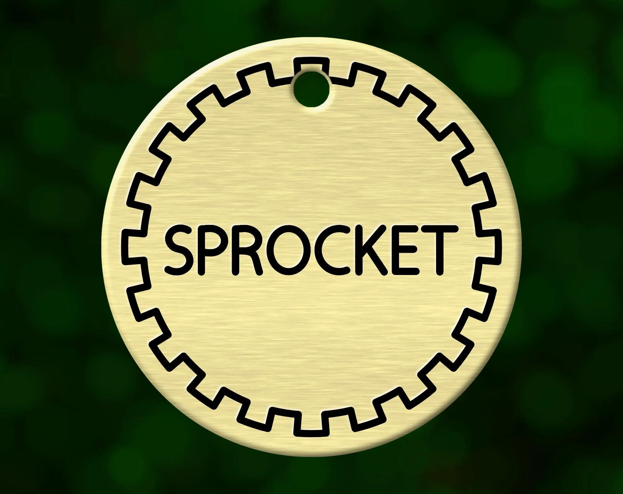 Steampunk Dog Tag