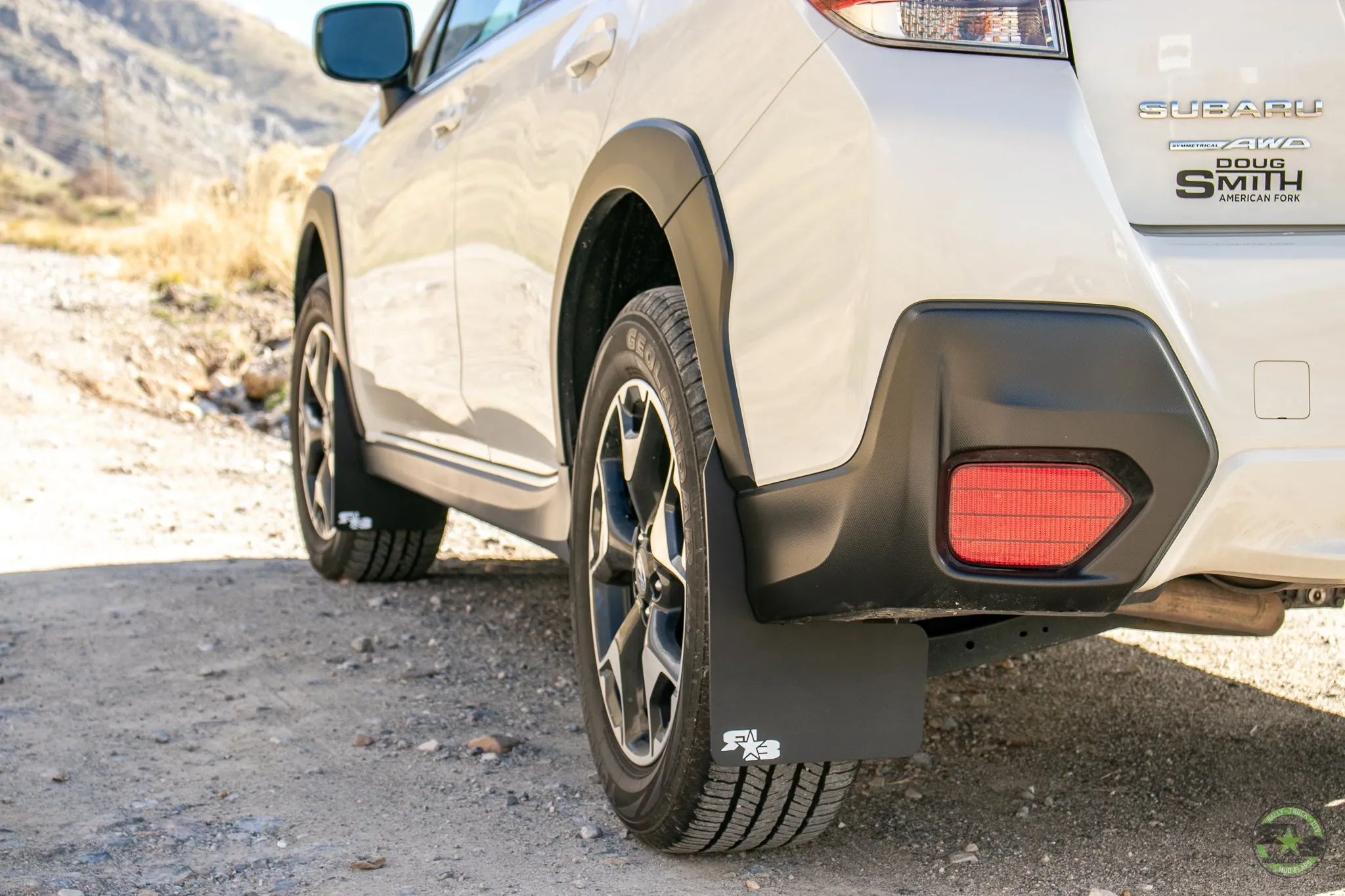 Subaru CrossTrek 2018-2023 Rally Mud Flaps