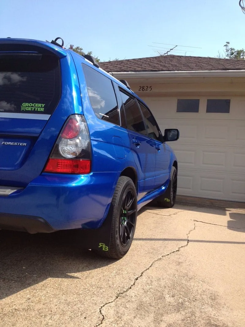 Subaru Forester (SG) 2003-2008 Rally Mud Flaps