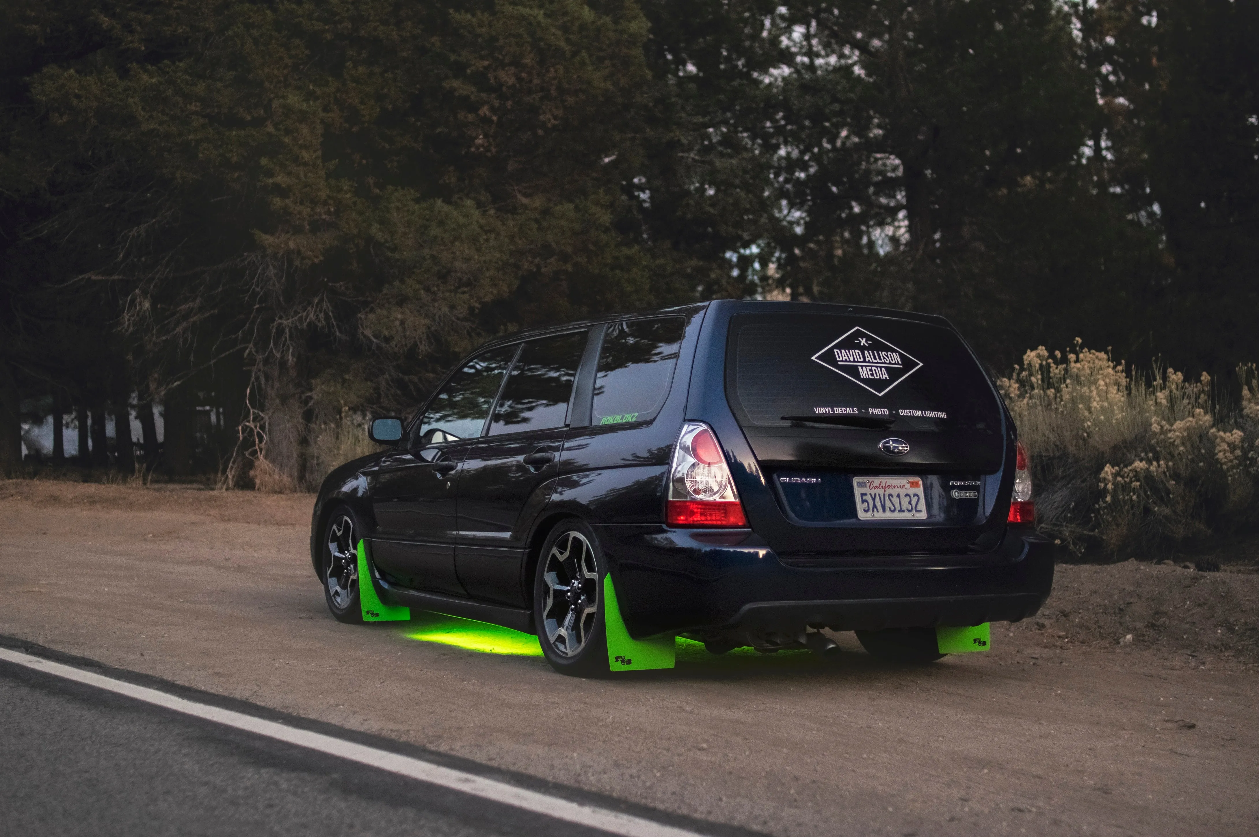 Subaru Forester (SG) 2003-2008 Rally Mud Flaps