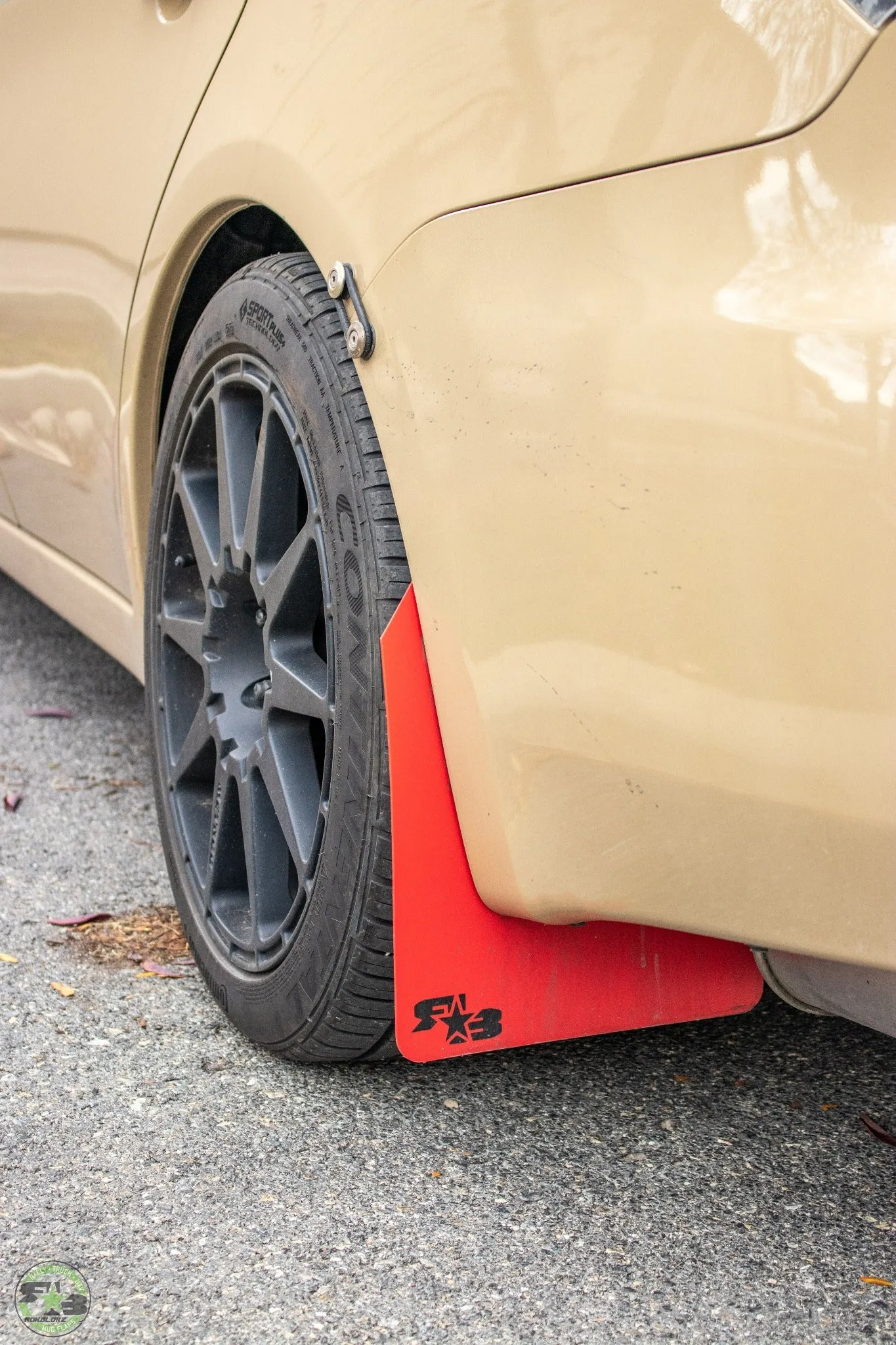 Subaru Impreza non-turbo (Base, RS, Outback) 08-11  &  WRX 08-10 (not STI) Rally Mud Flaps
