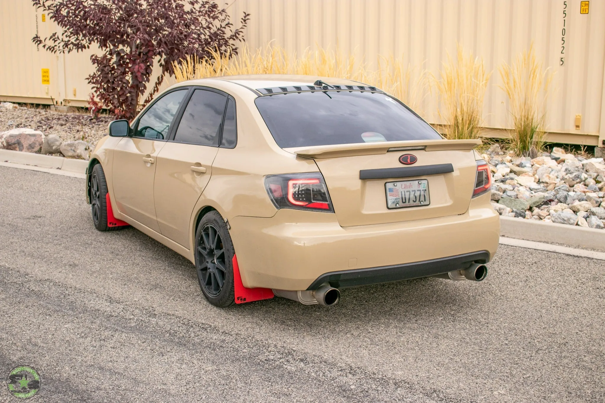 Subaru Impreza non-turbo (Base, RS, Outback) 08-11  &  WRX 08-10 (not STI) Rally Mud Flaps