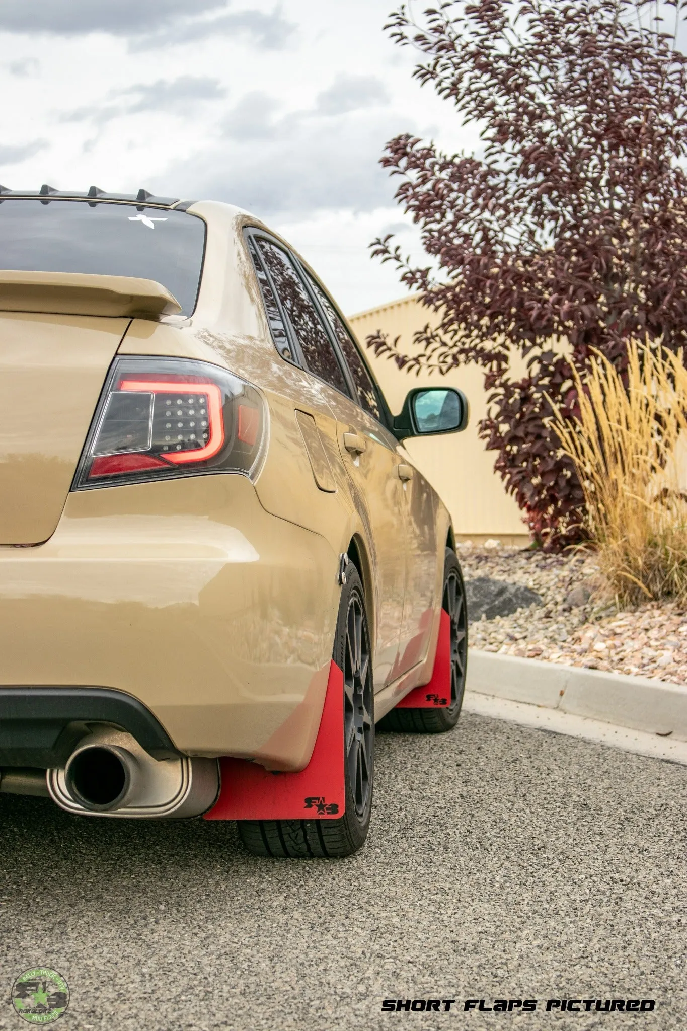 Subaru Impreza non-turbo (Base, RS, Outback) 08-11  &  WRX 08-10 (not STI) Rally Mud Flaps