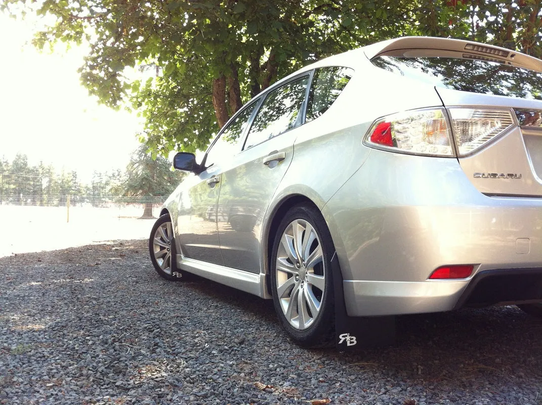 Subaru Impreza non-turbo (Base, RS, Outback) 08-11  &  WRX 08-10 (not STI) Rally Mud Flaps