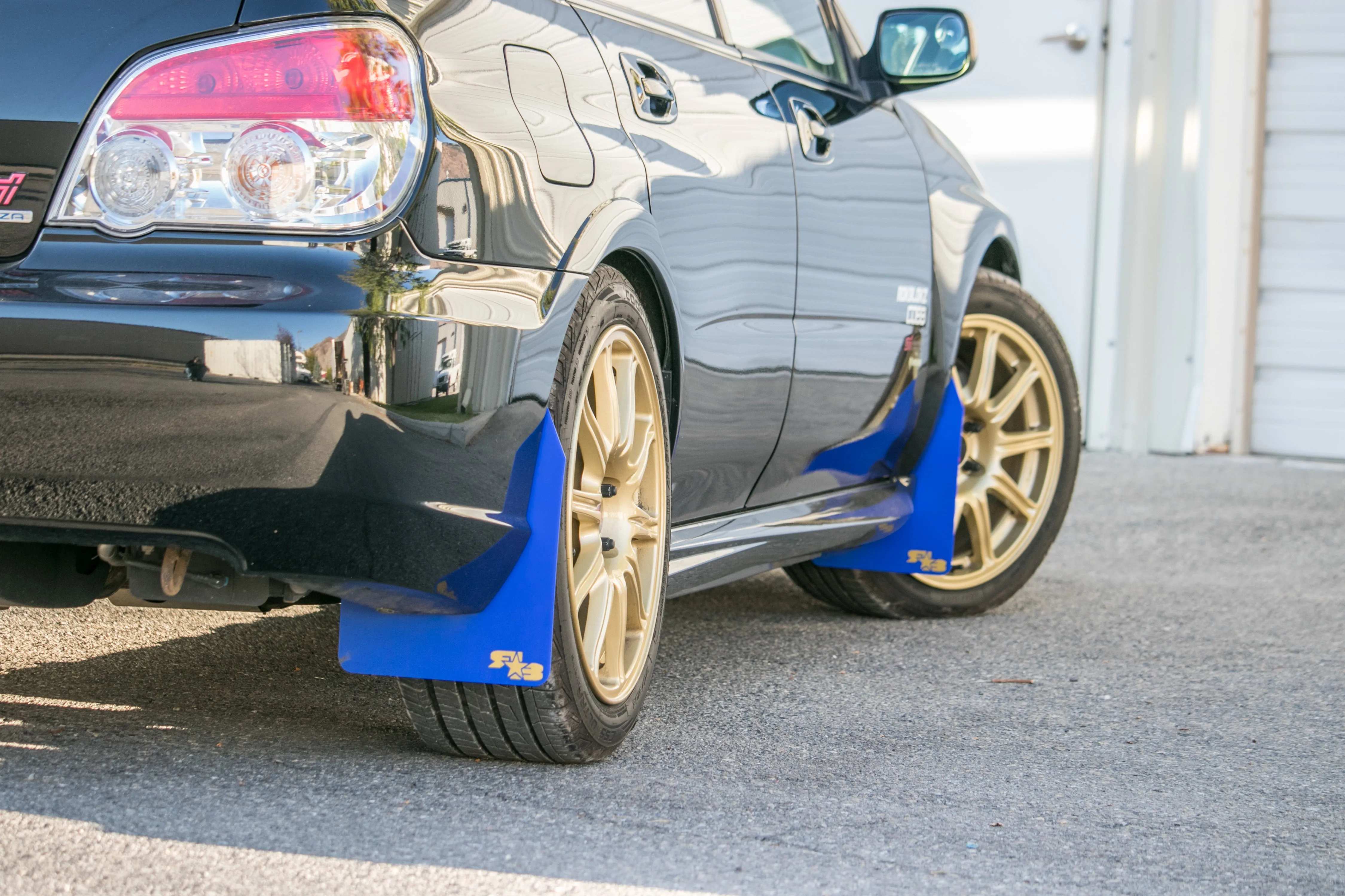 Subaru Impreza, WRX, STI 2002-2007 RokBlokz Rally Mud Flaps