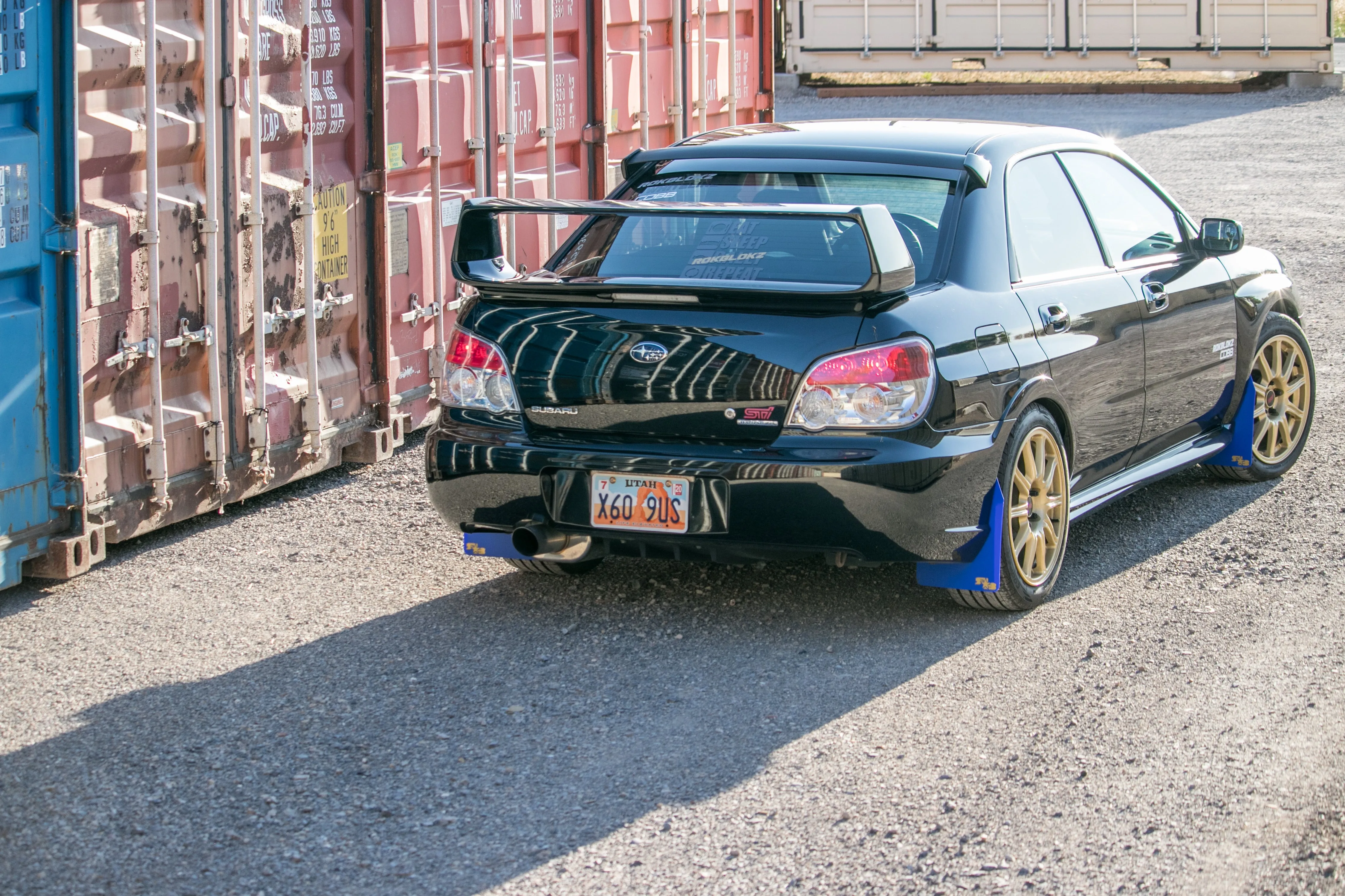 Subaru Impreza, WRX, STI 2002-2007 RokBlokz Rally Mud Flaps