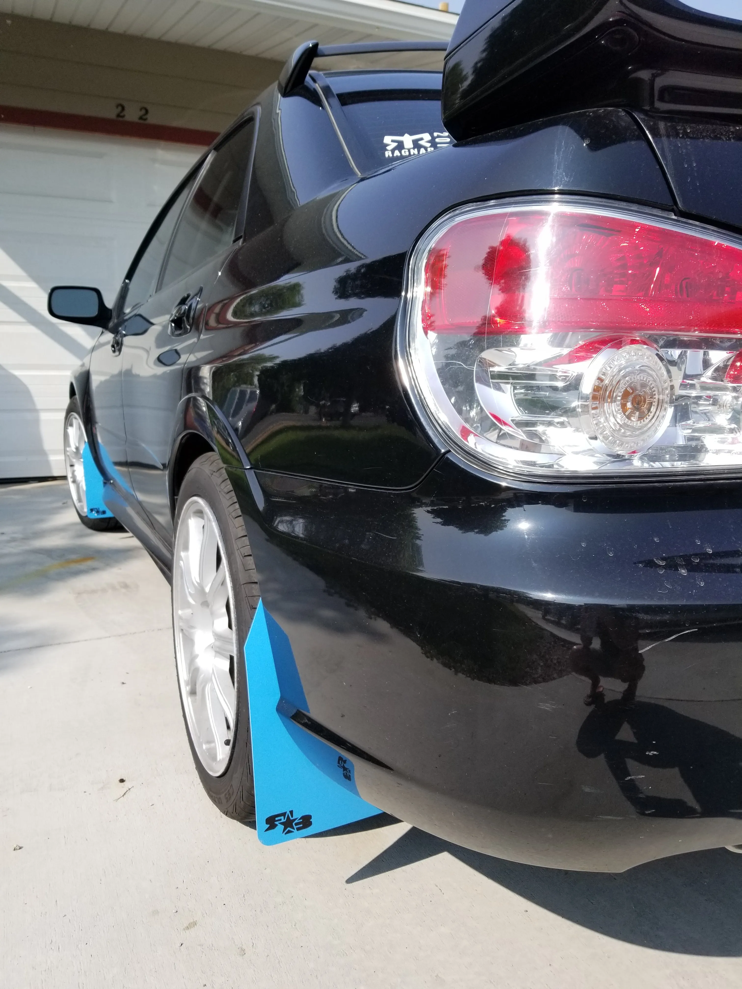 Subaru Impreza, WRX, STI 2002-2007 RokBlokz Rally Mud Flaps