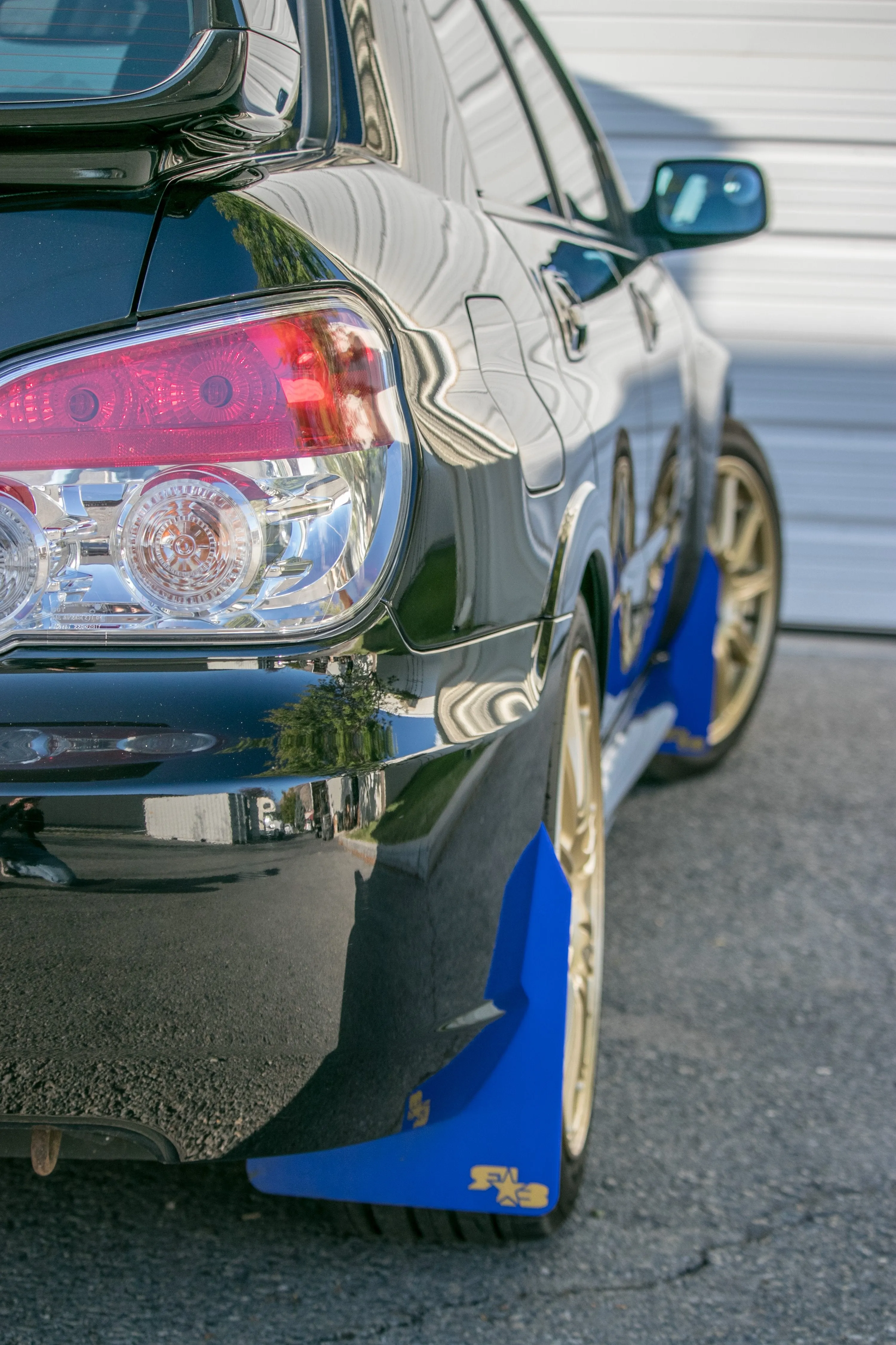 Subaru Impreza, WRX, STI 2002-2007 RokBlokz Rally Mud Flaps