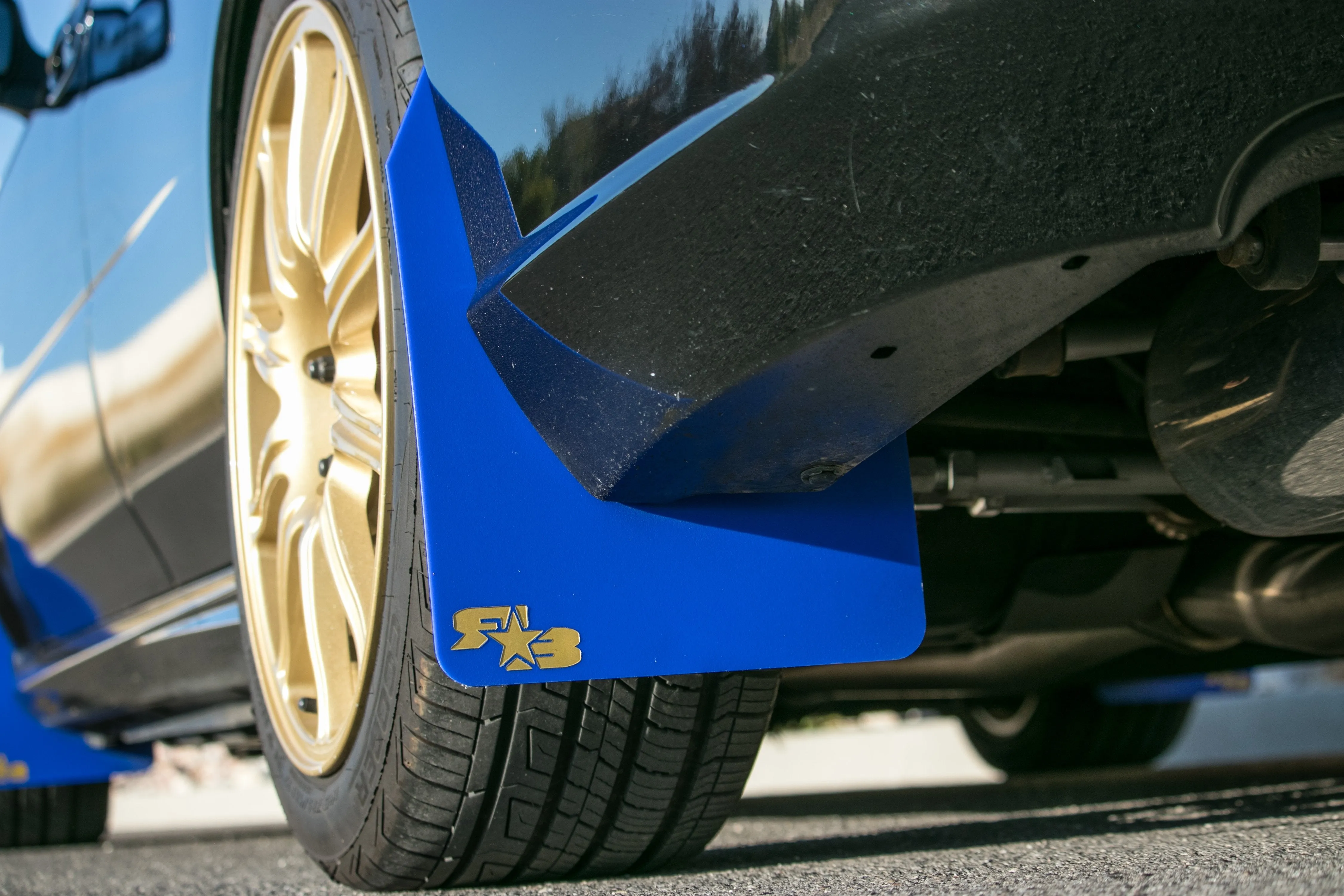 Subaru Impreza, WRX, STI 2002-2007 RokBlokz Rally Mud Flaps