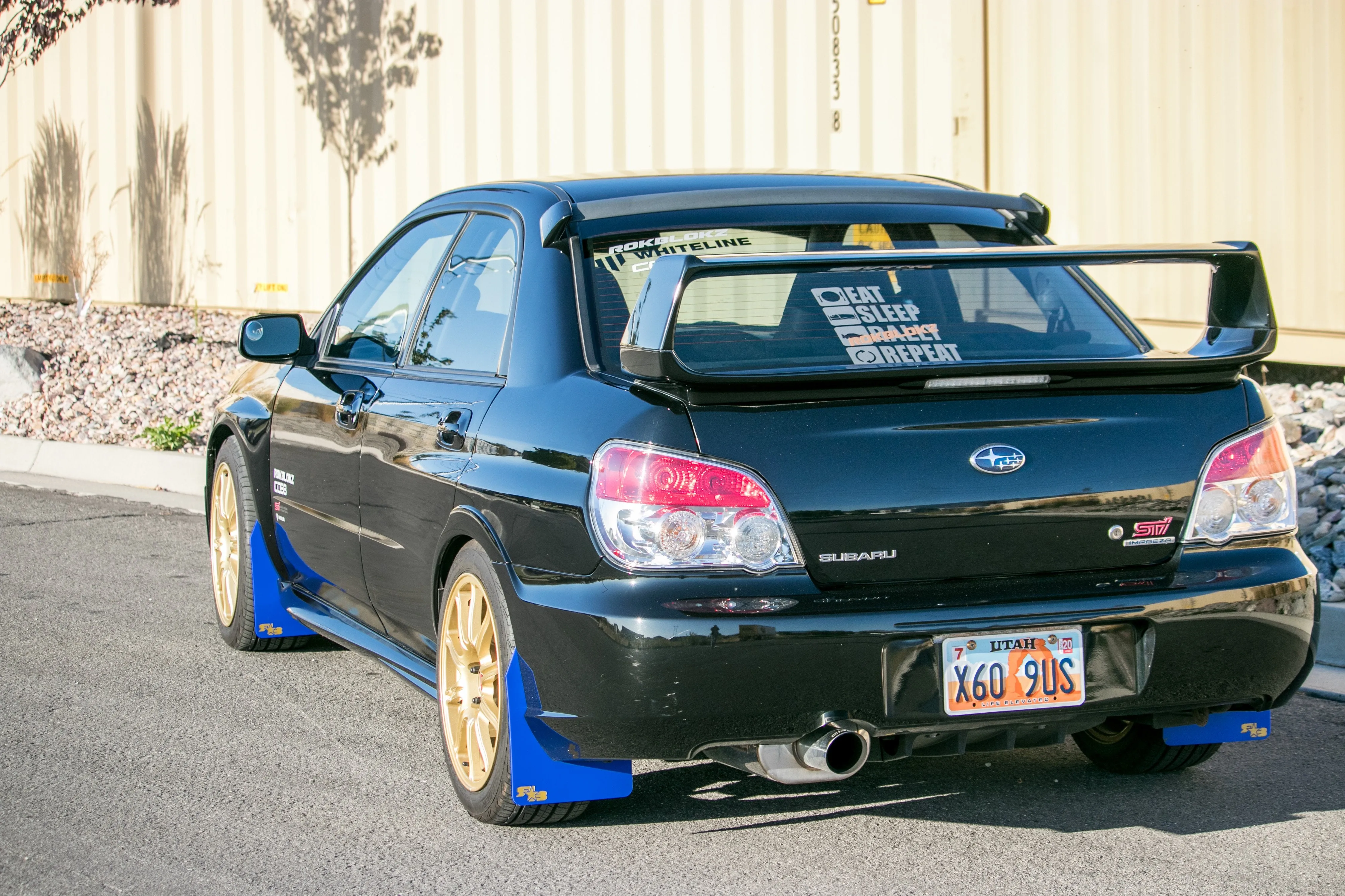 Subaru Impreza, WRX, STI 2002-2007 RokBlokz Rally Mud Flaps
