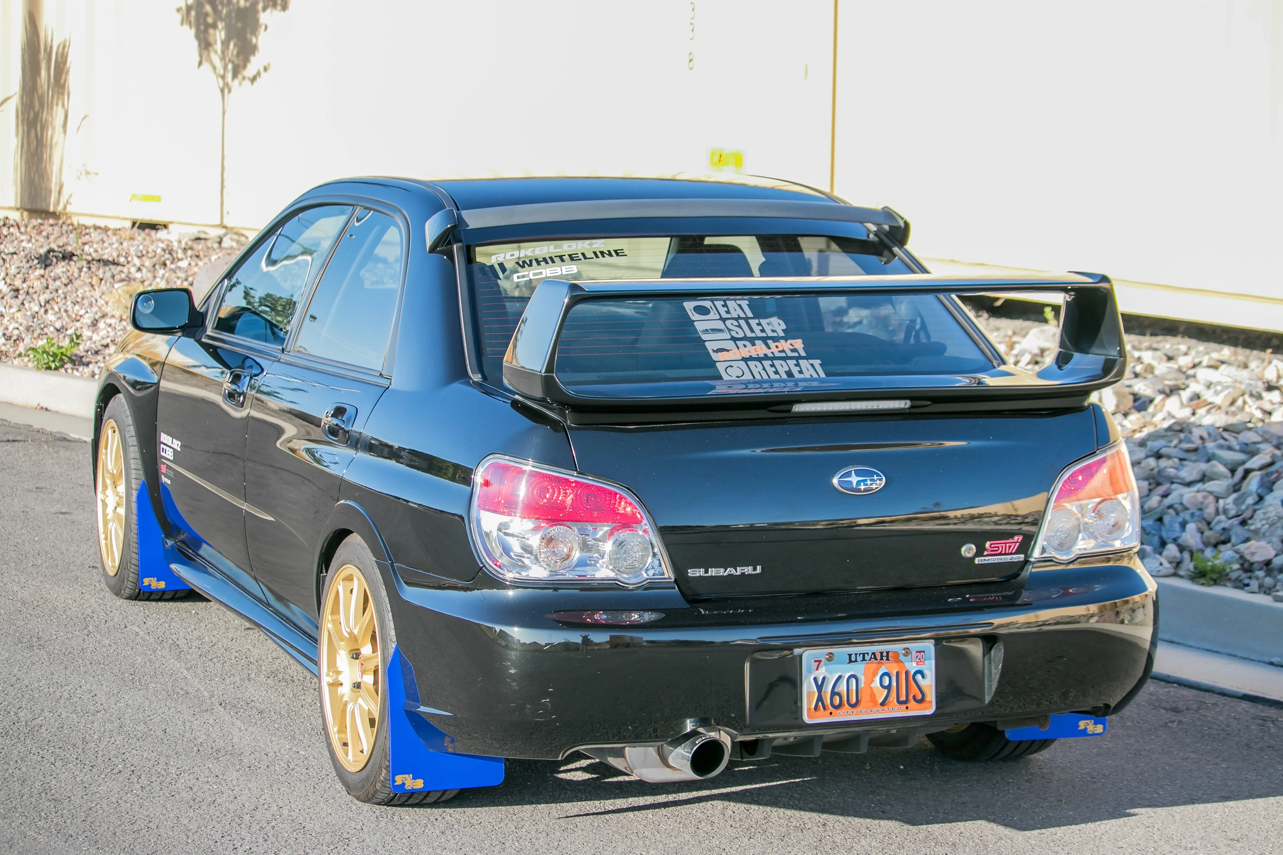 Subaru Impreza, WRX, STI 2002-2007 RokBlokz Rally Mud Flaps