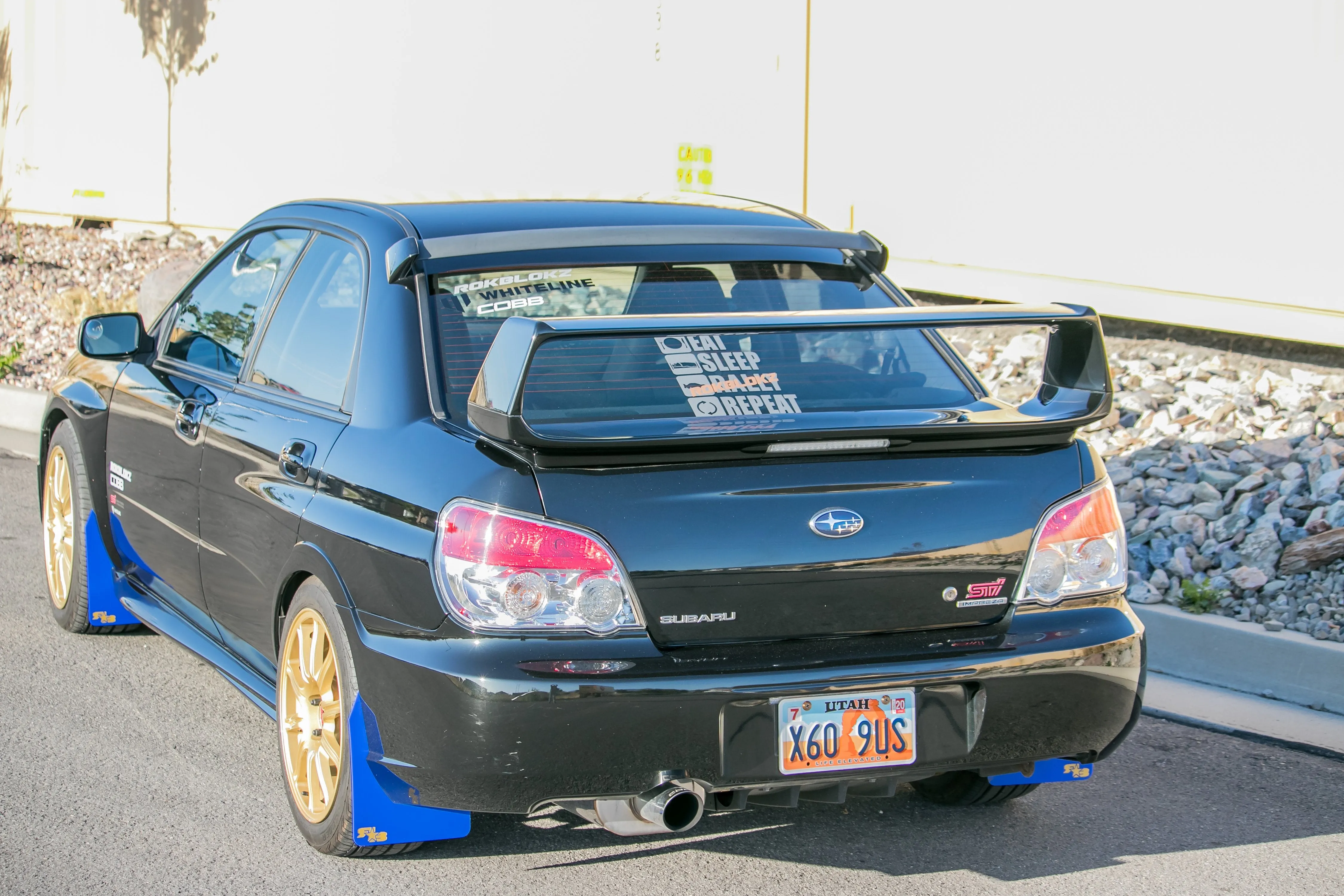 Subaru Impreza, WRX, STI 2002-2007 RokBlokz Rally Mud Flaps