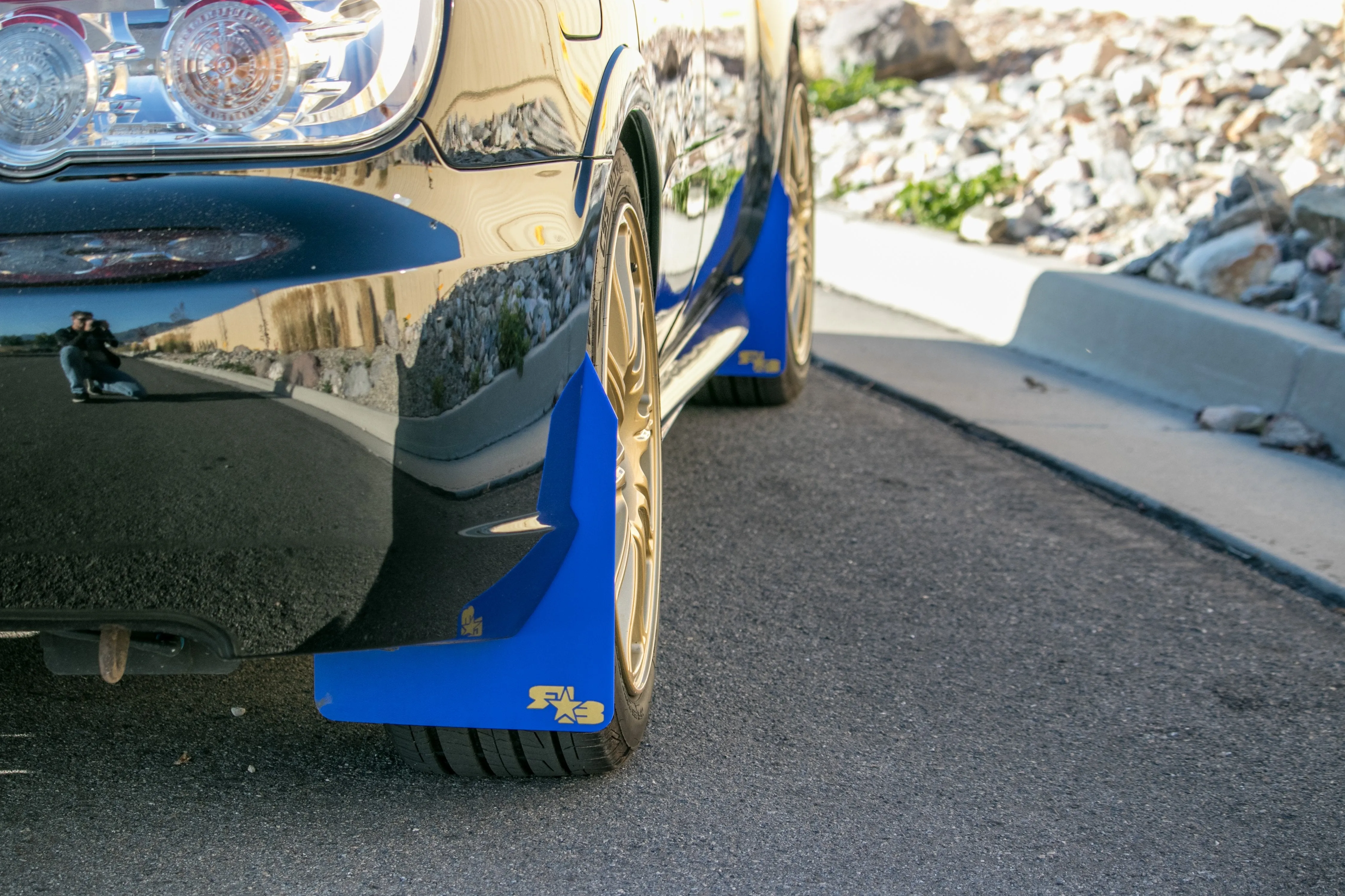 Subaru Impreza, WRX, STI 2002-2007 RokBlokz Rally Mud Flaps