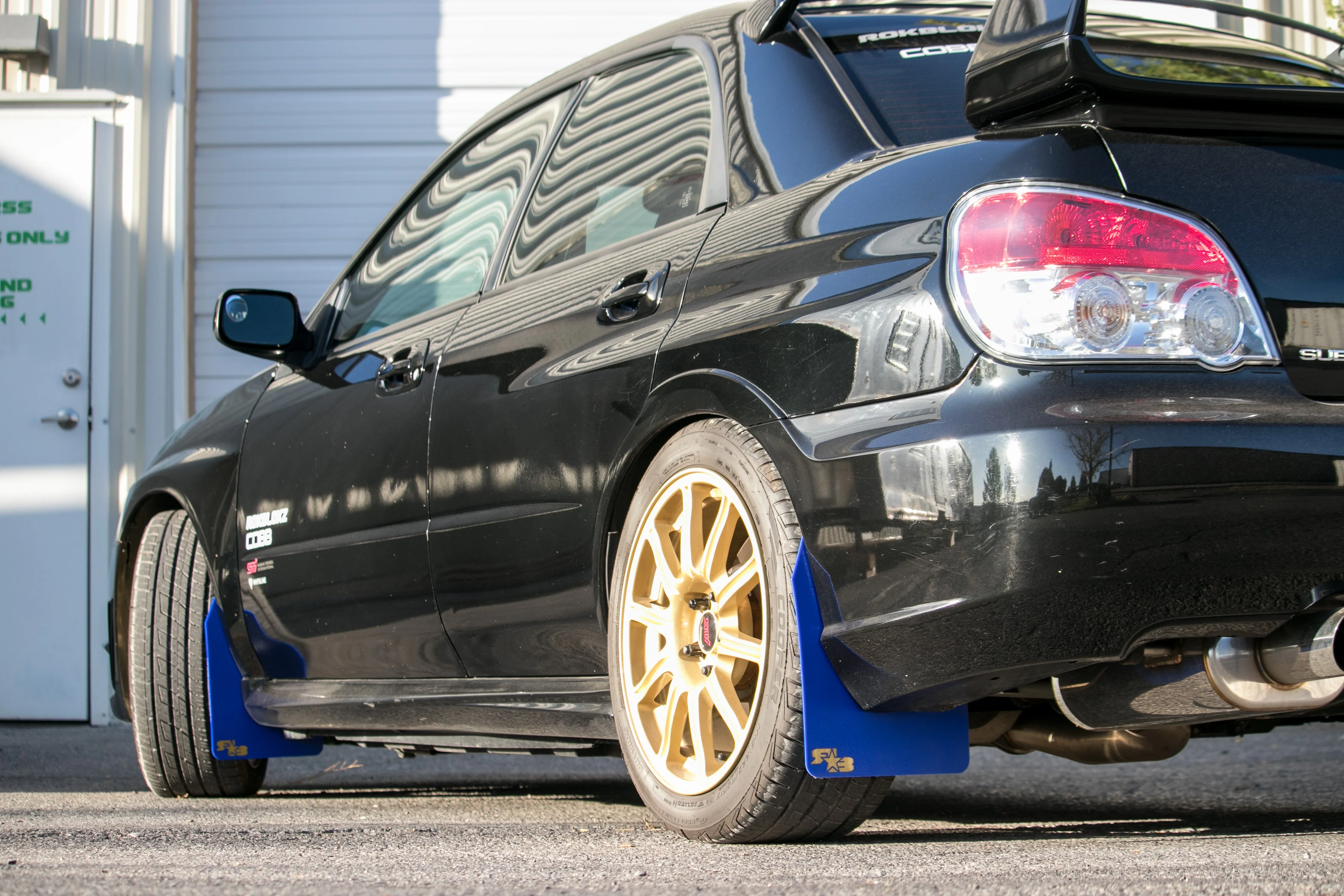 Subaru Impreza, WRX, STI 2002-2007 RokBlokz Rally Mud Flaps