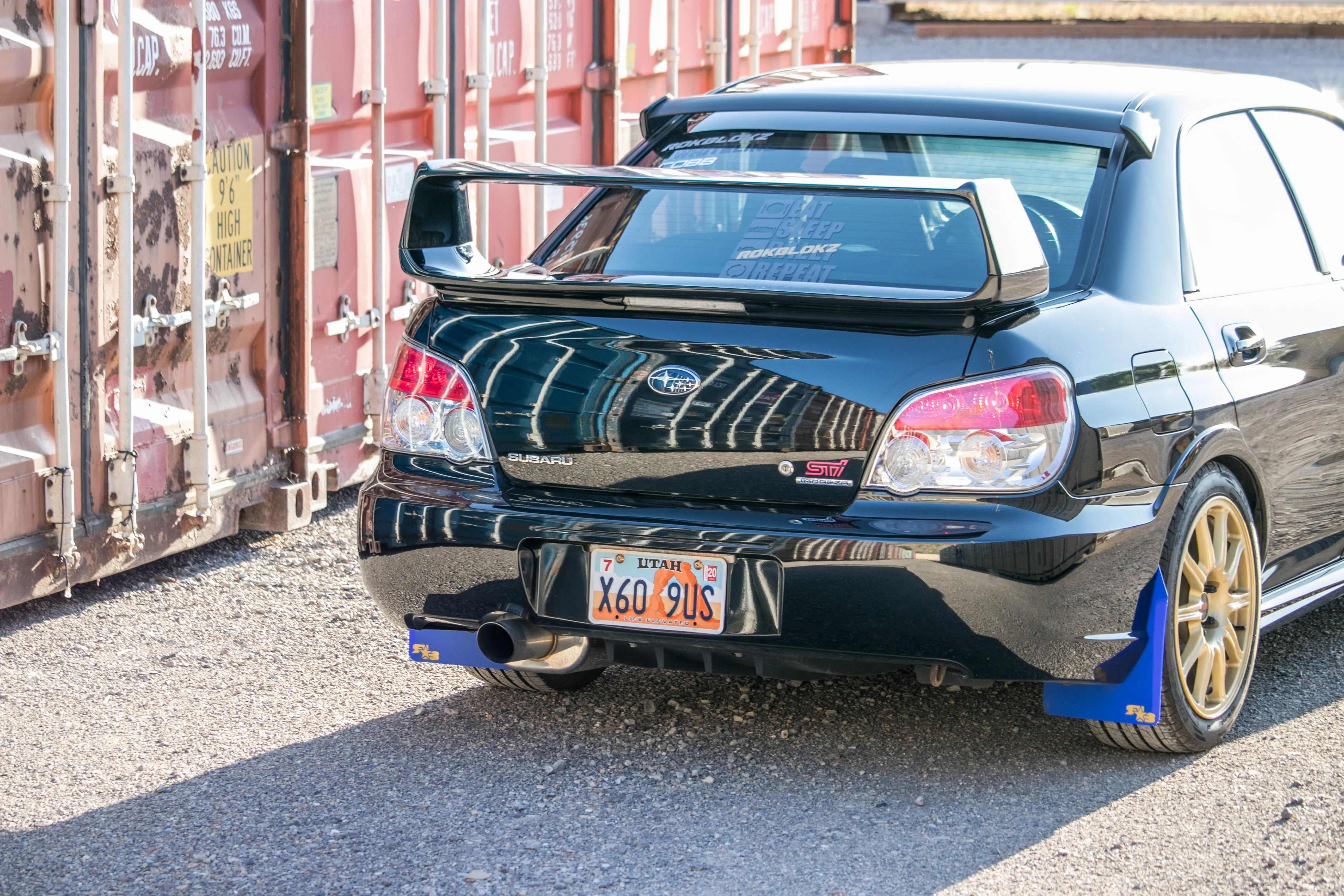 Subaru Impreza, WRX, STI 2002-2007 RokBlokz Rally Mud Flaps