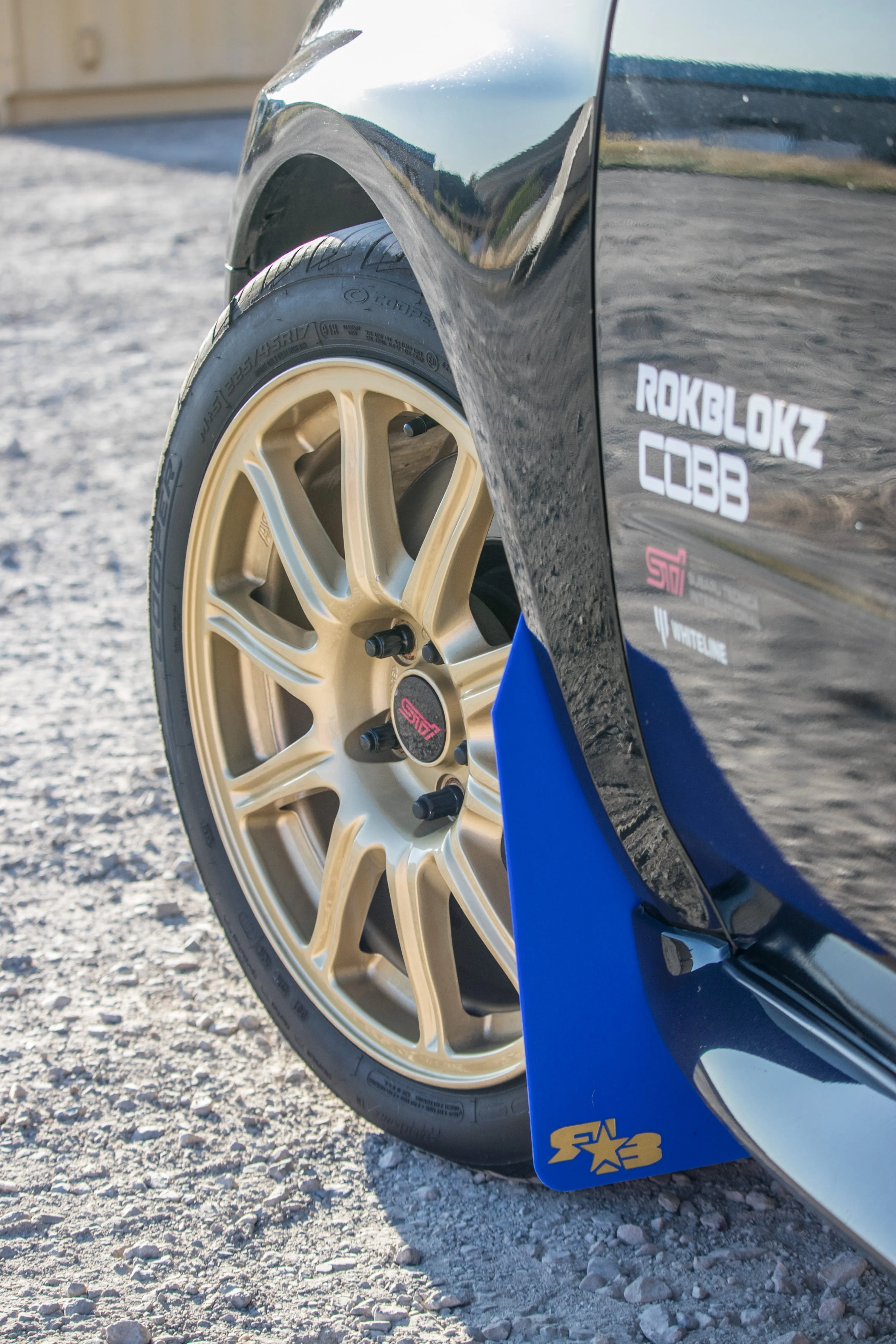 Subaru Impreza, WRX, STI 2002-2007 RokBlokz Rally Mud Flaps