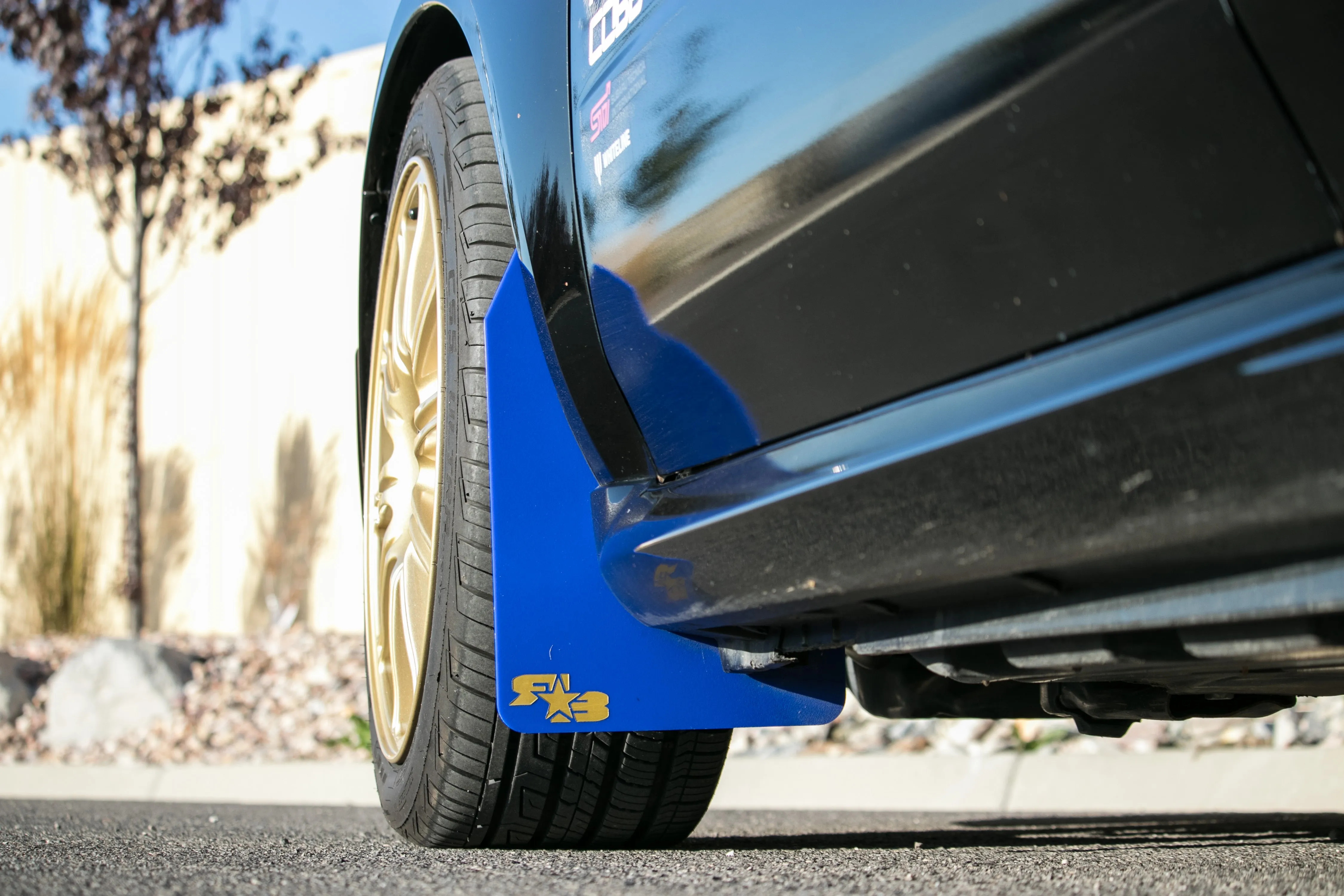 Subaru Impreza, WRX, STI 2002-2007 RokBlokz Rally Mud Flaps