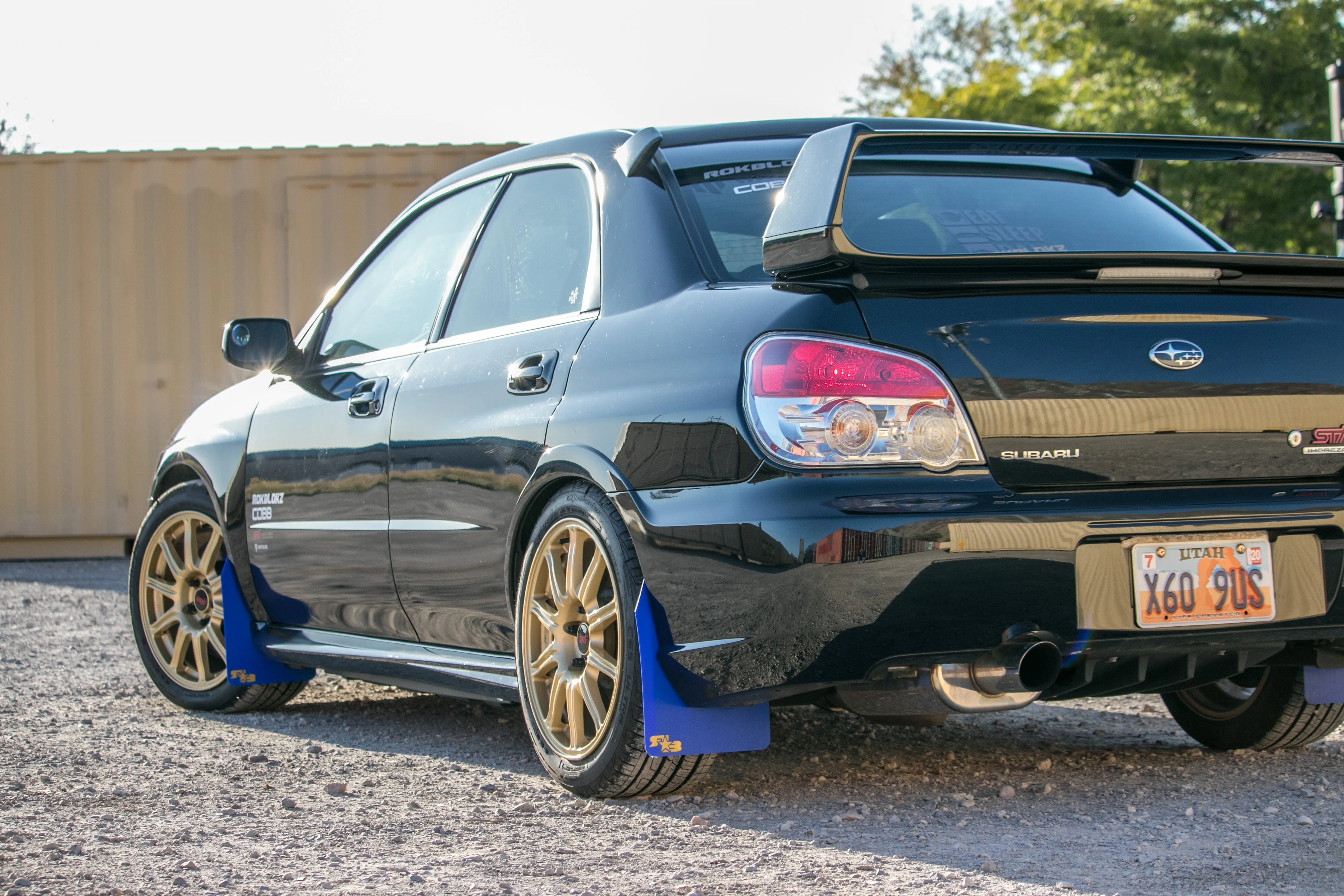 Subaru Impreza, WRX, STI 2002-2007 RokBlokz Rally Mud Flaps